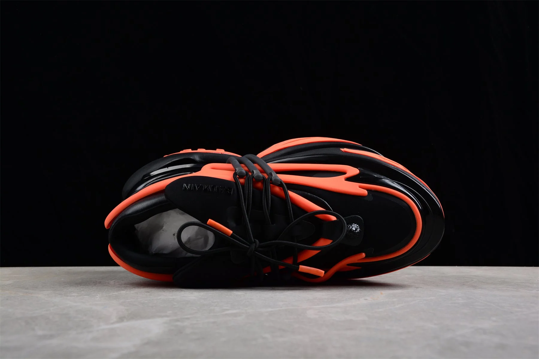 Balmain Unicorn Low-Top 'Orange Black'