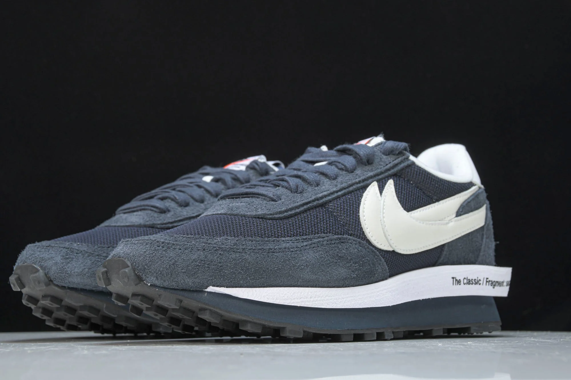 Fragment x Sacai LD Waffle 'Blackened Blue'