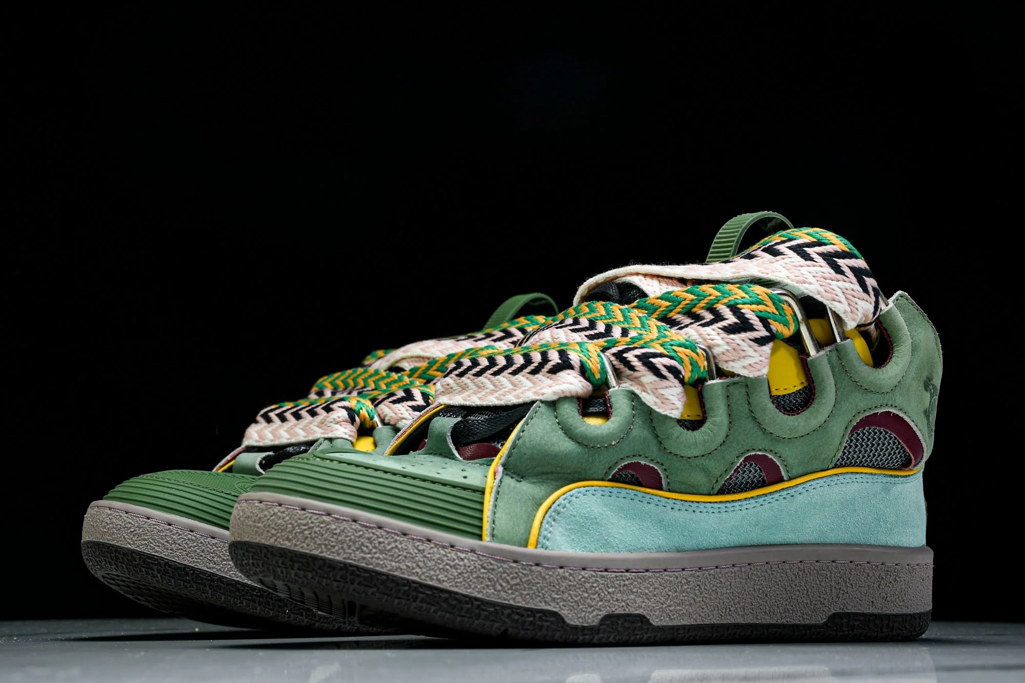 Lanvin Curb Sneaker 'Green'