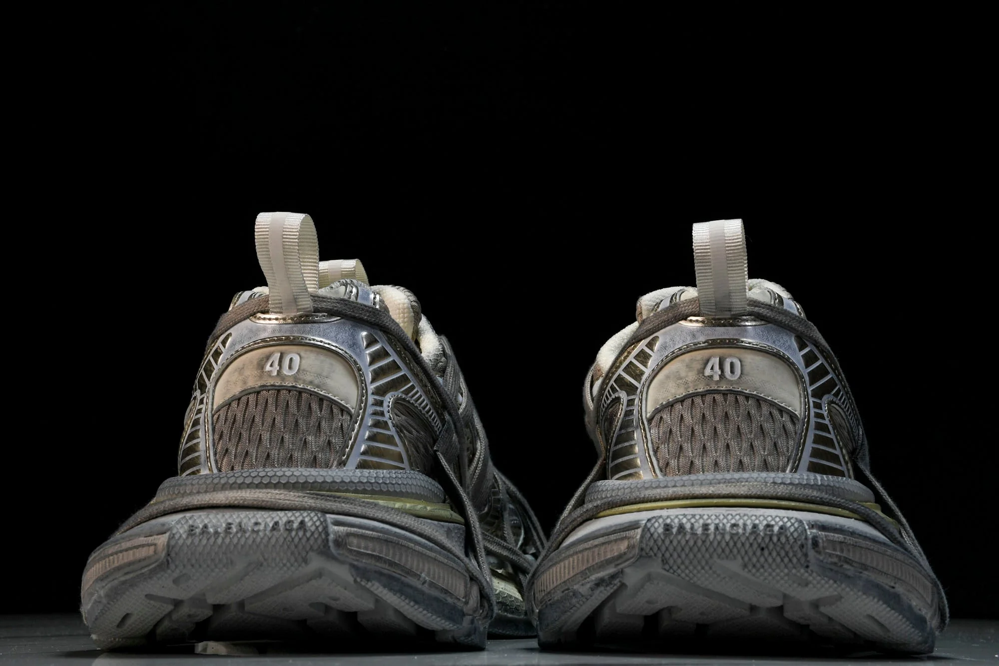 3XL Sneaker Extreme Lace 'Silver'