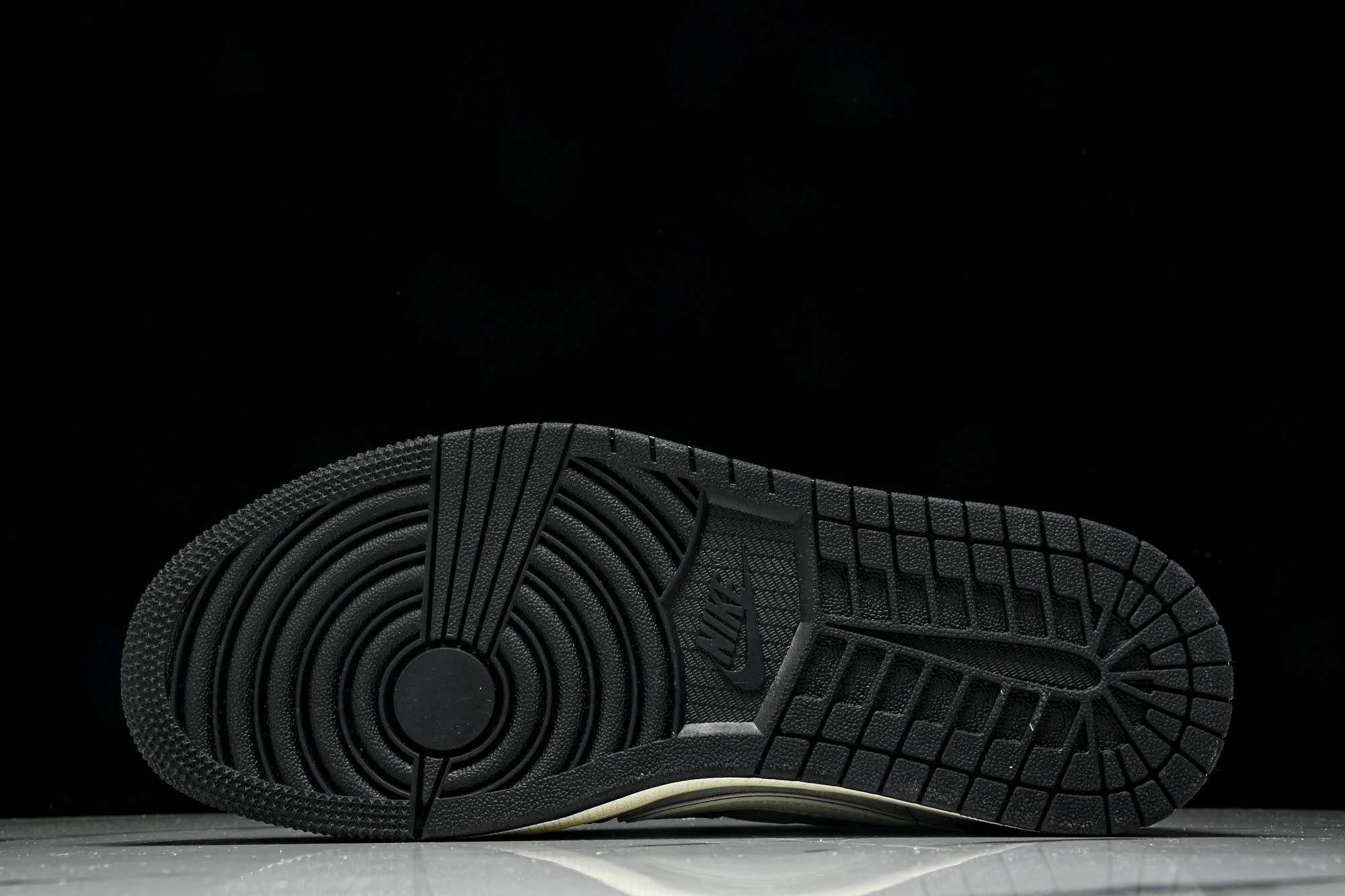 Travis Scott AJ1 Low x Stussy 'Silver Grey' (Custom)