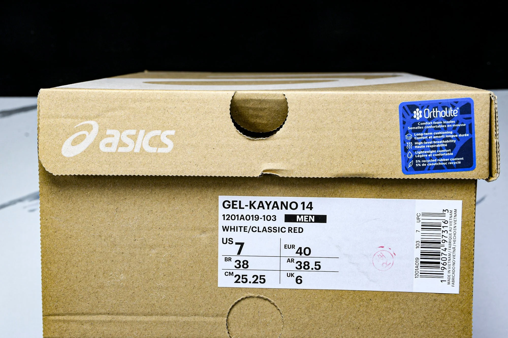 ASICS Gel-Kayano 14 'White Classic Red'