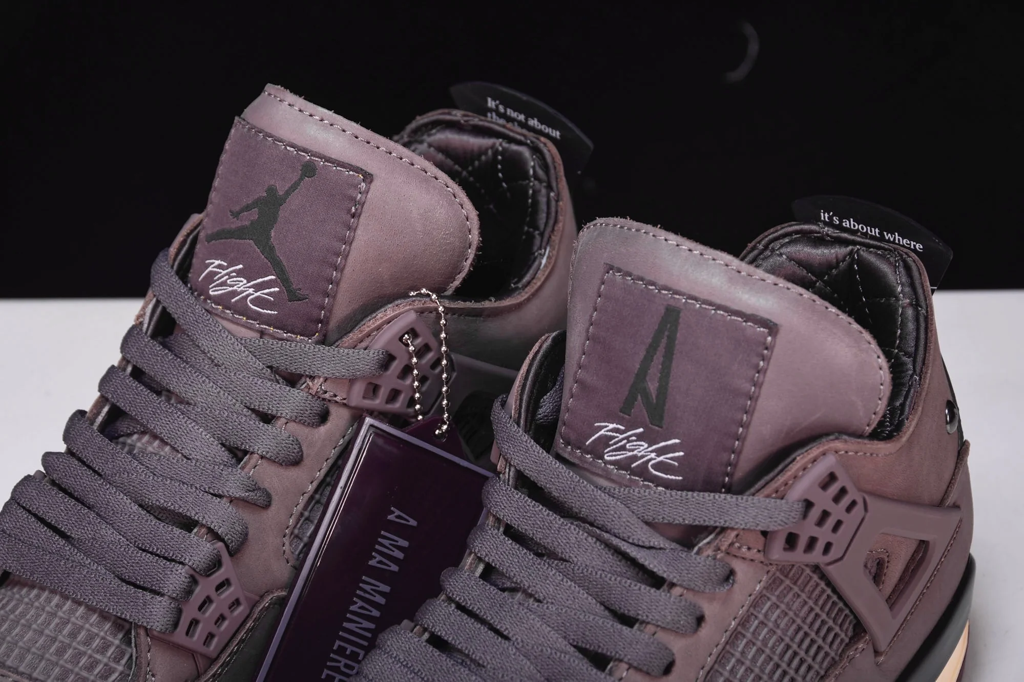 AJ4 Retro x A Ma Maniere 'Violet Ore'
