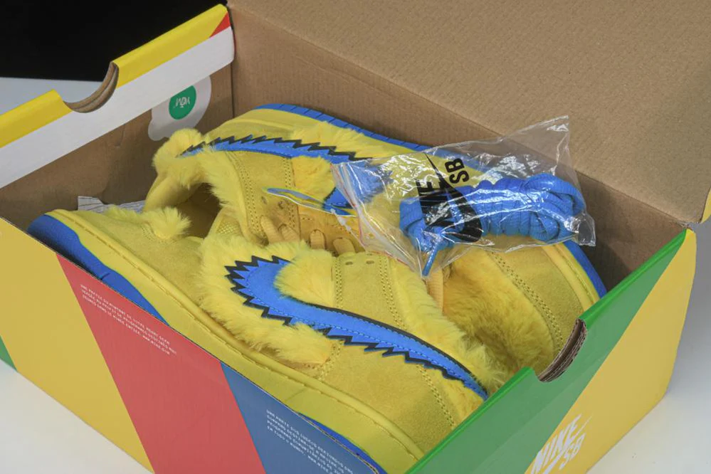 Grateful Dead SB Dnk Low Bears Yellow