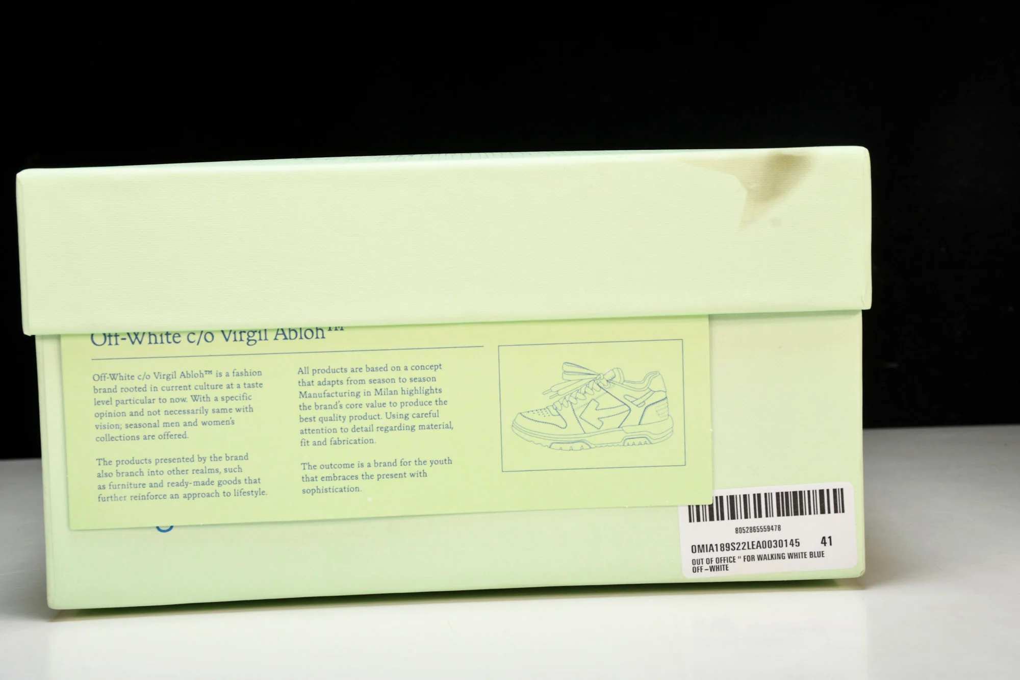 Off-White Out Of Office OOO Low Top 