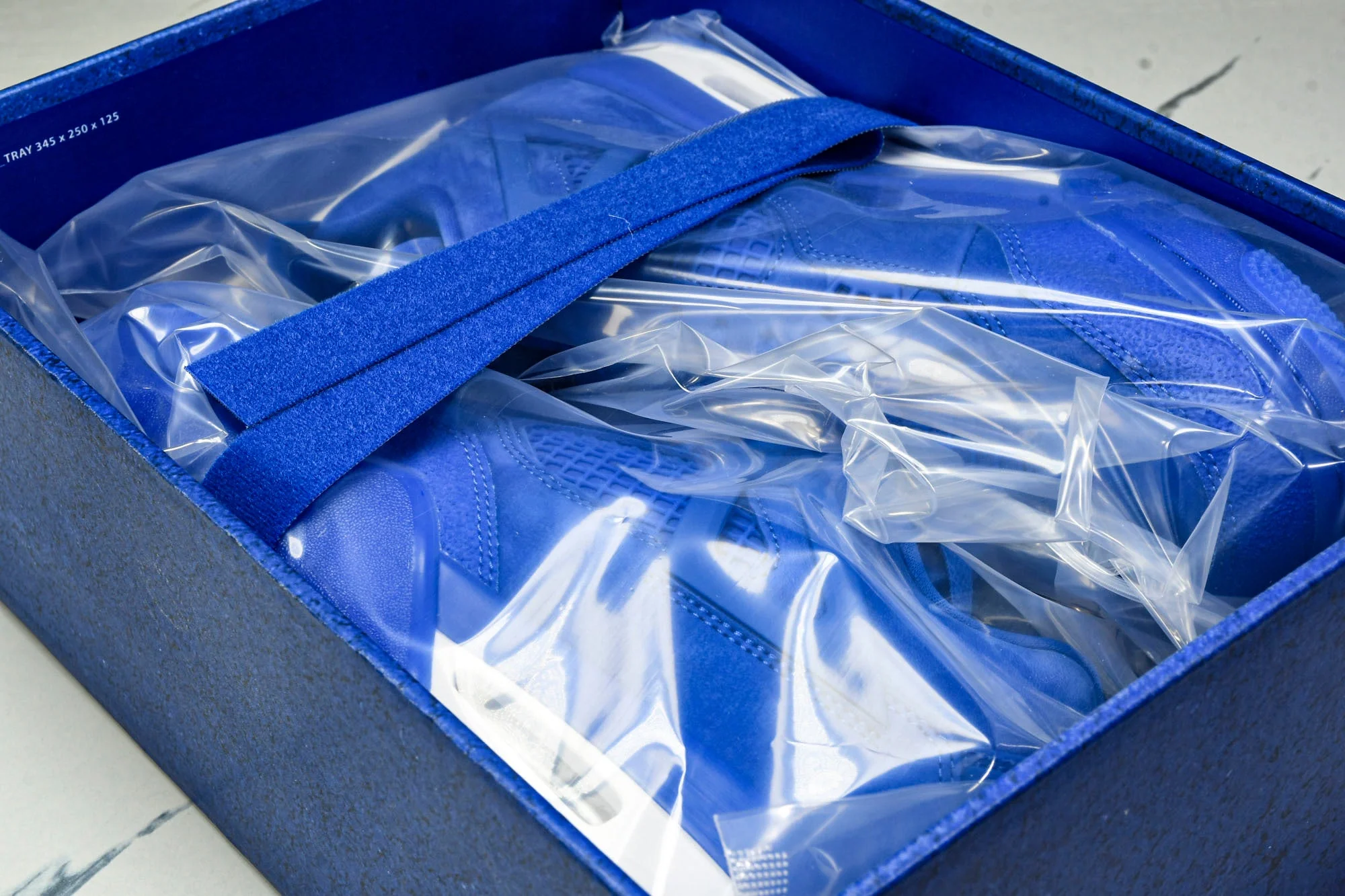 Nigel Sylvester x AJ4 Retro OG Brick by Brick 'Blue' (Unreleased)