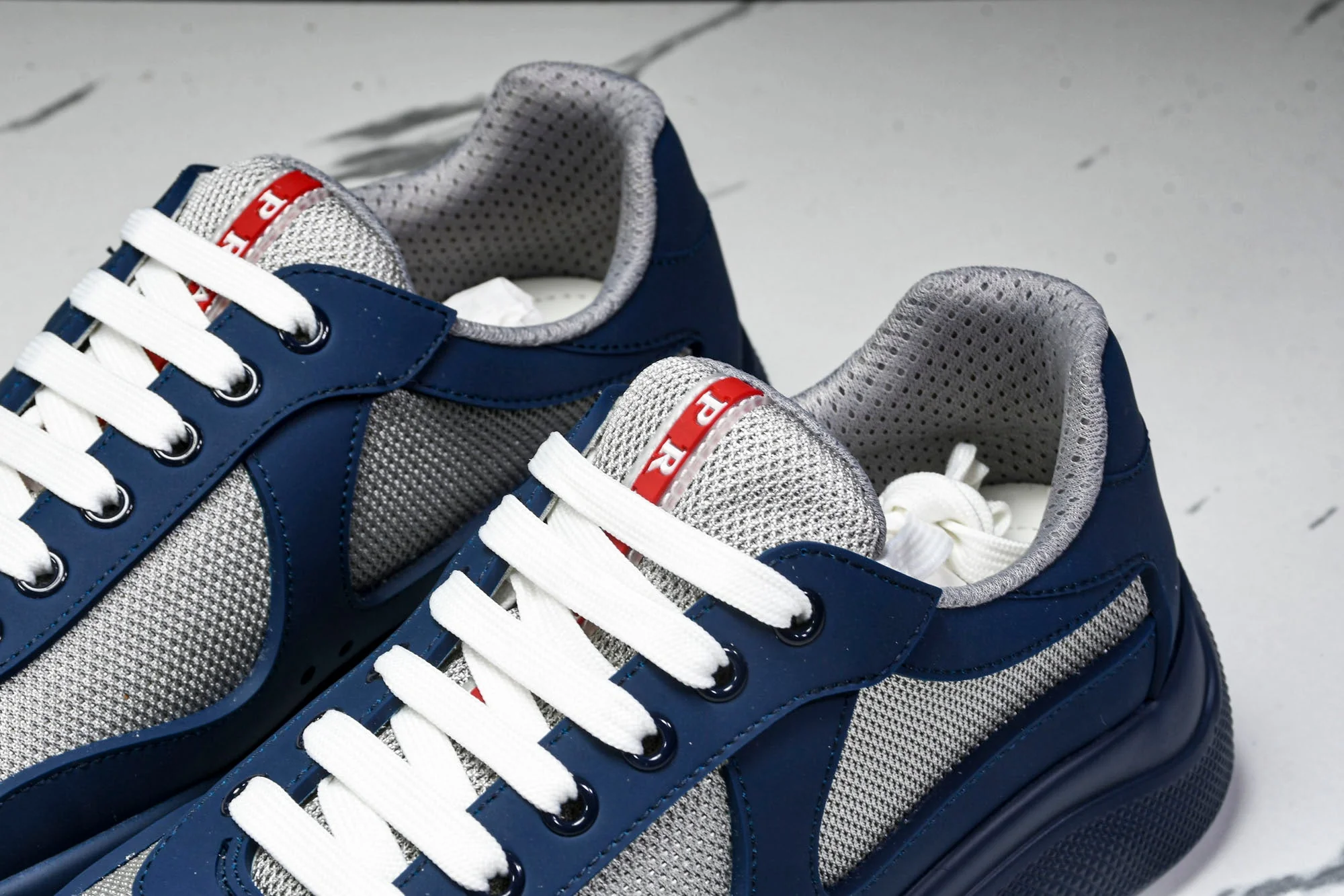 Prada America's Cup Sneaker Soft Rubber 'Royal Blue'