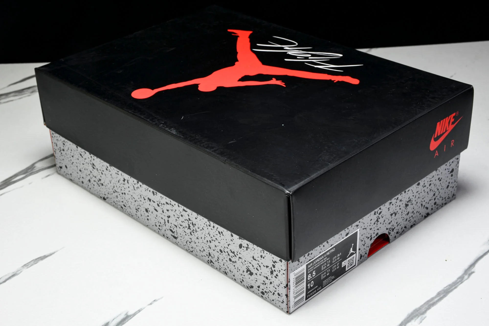 AJ4 Retro 'White Cement' (2025)