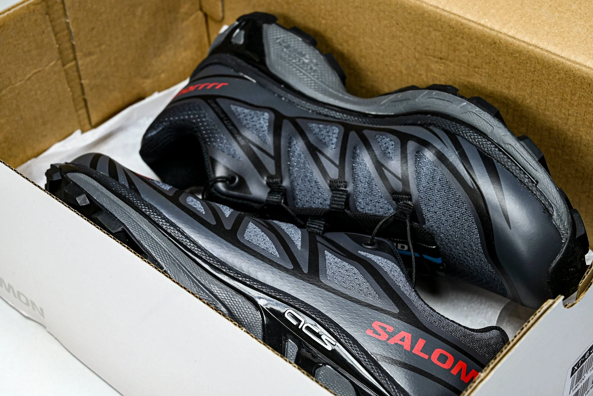 Salomon x JJJJound XT-6 'Black Fiery Red'