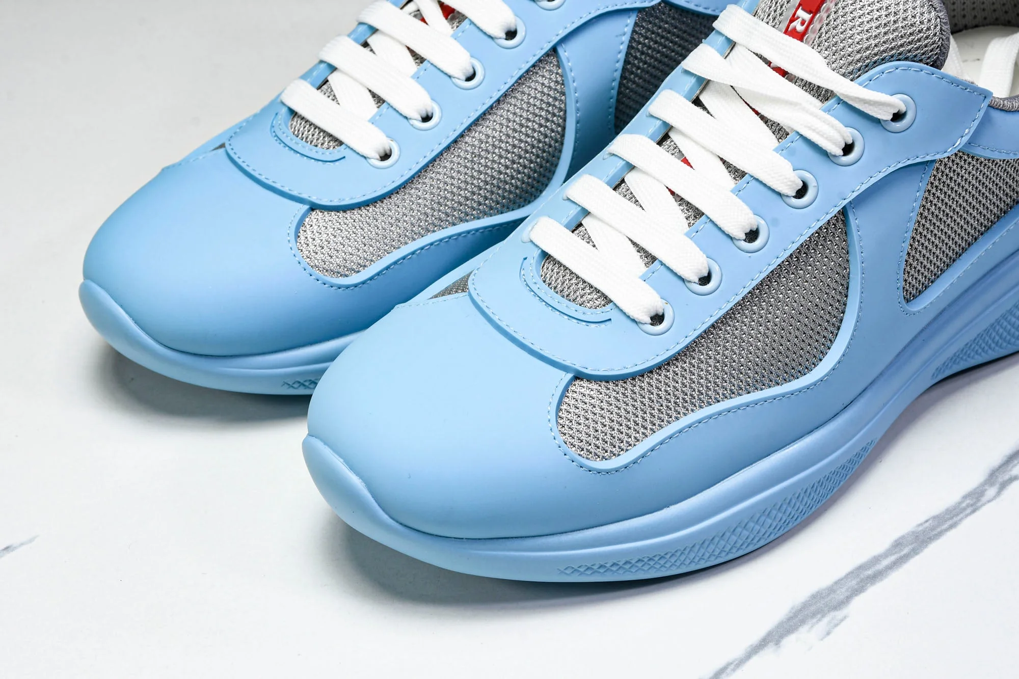 Prada America's Cup Sneaker Soft Rubber 'Light Blue'