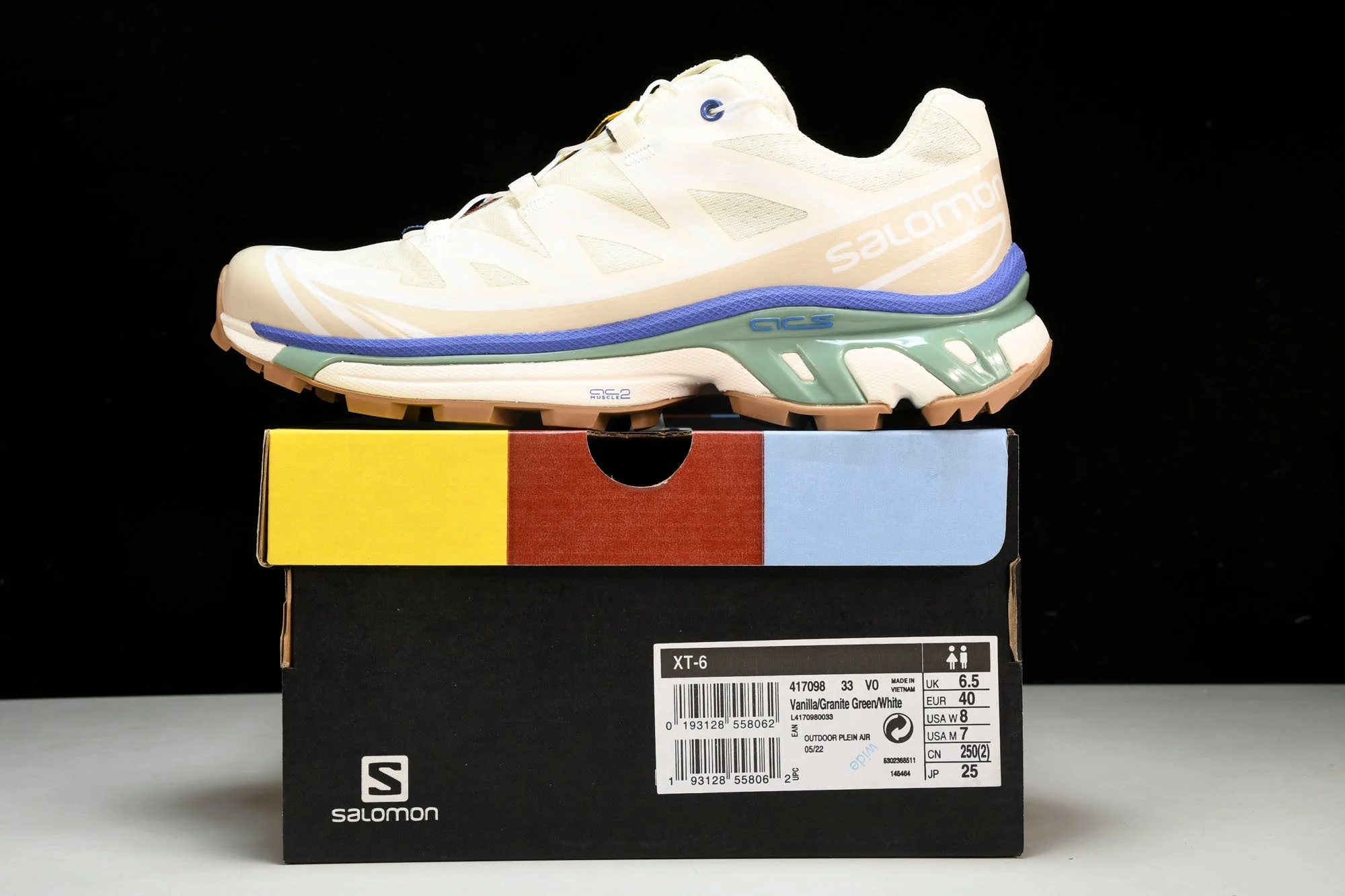 Salomon XT-6 Series 'White Beige Purple'