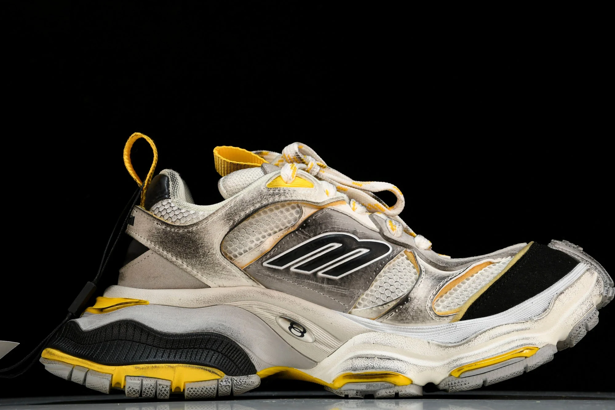 Cargo Sneaker 'White Yellow'