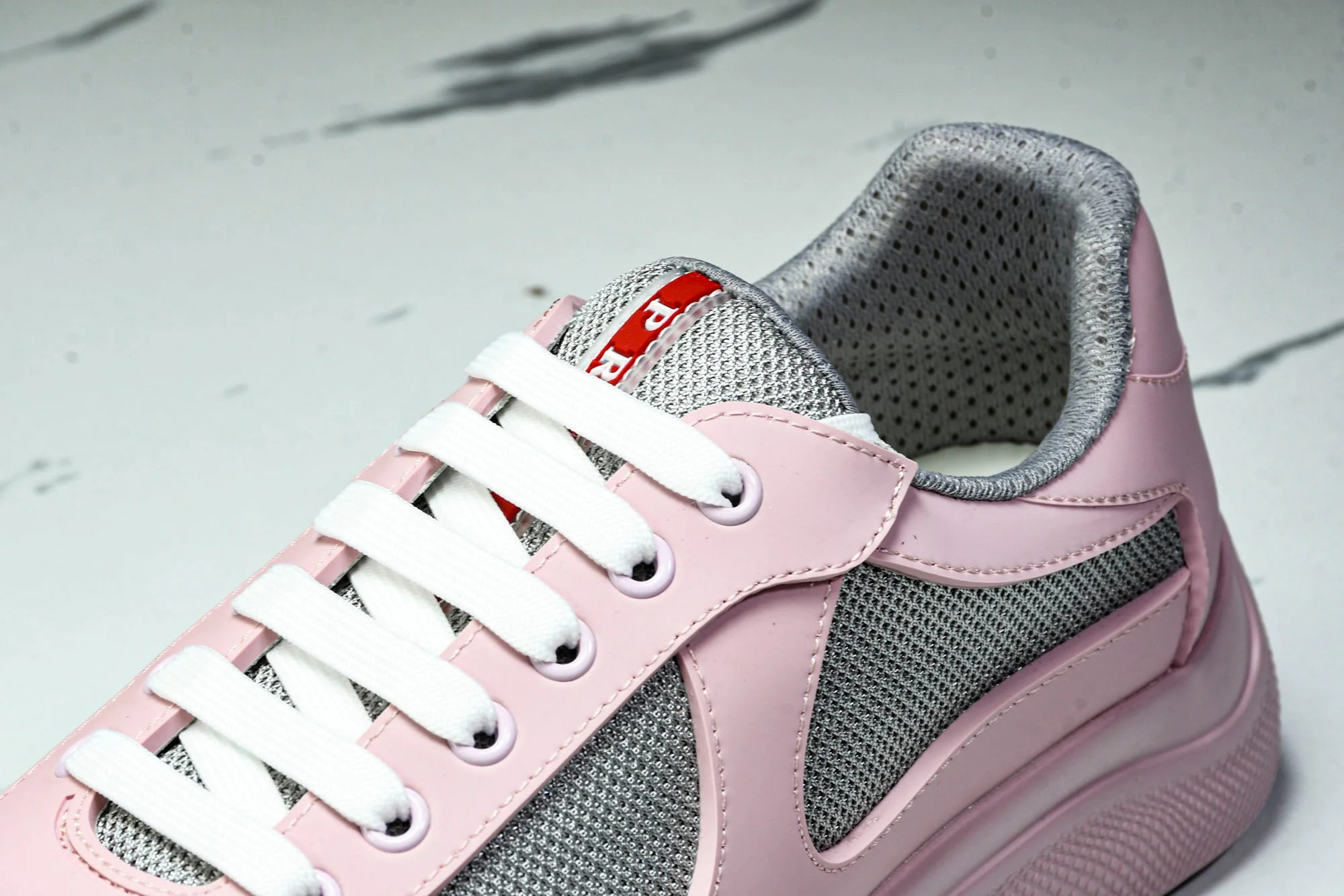 Prada America's Cup Sneaker Soft Rubber 'Pink'