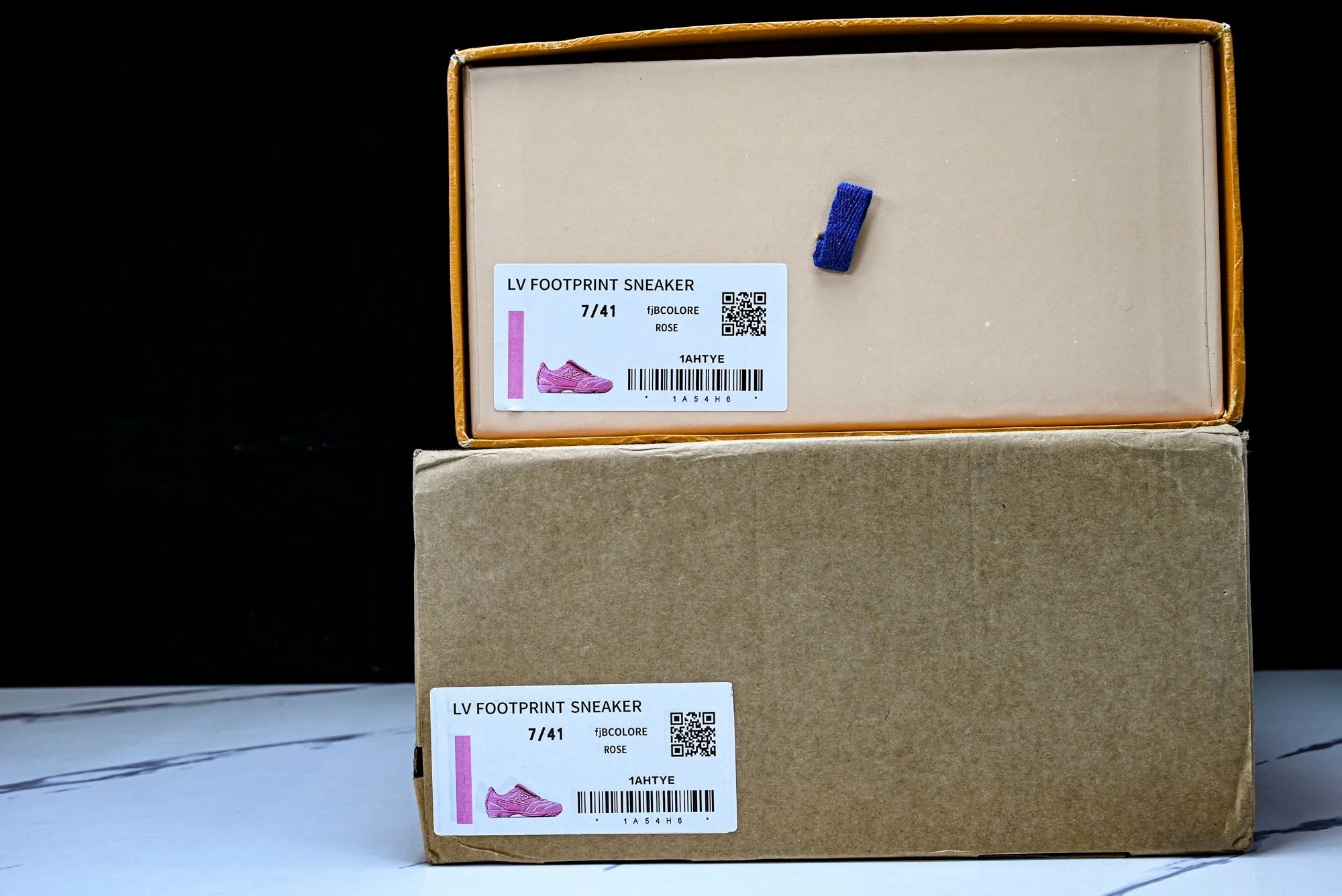 Louis Vuittоп Footprint Soccer Sneaker 'Pink Suede'