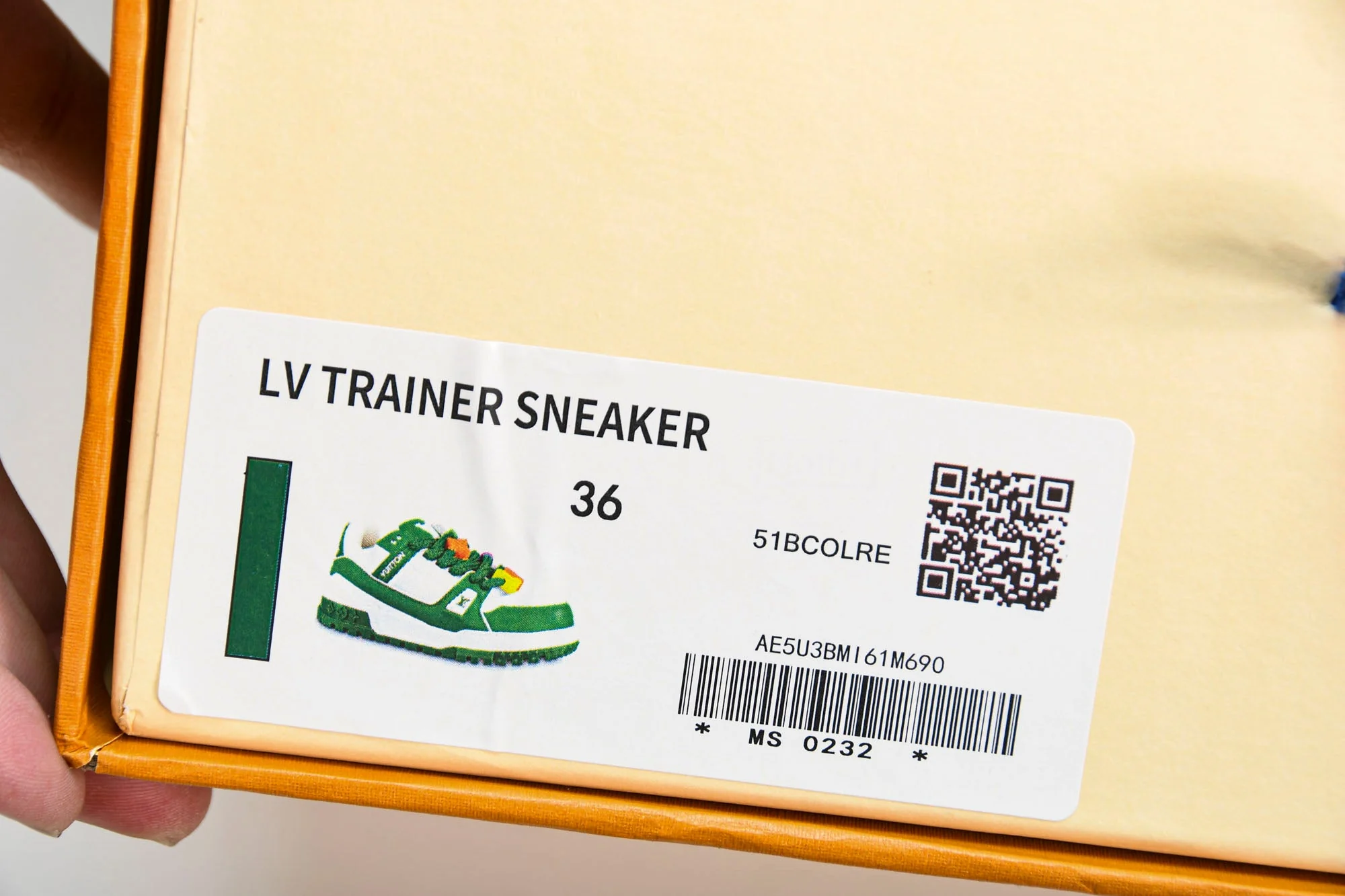 Louis Vuittоп Trainer Maxi 'Green White'