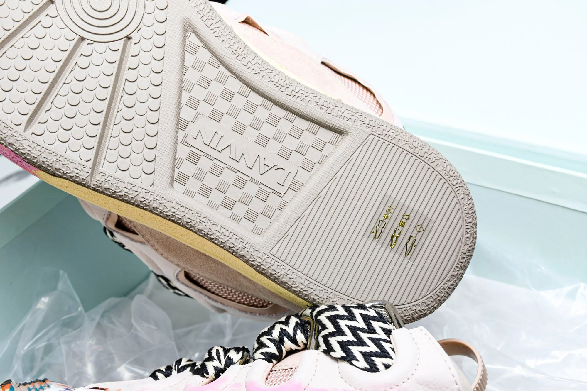 Lanvin Curb Sneaker x Gallery Dept. 'Pink Multi'