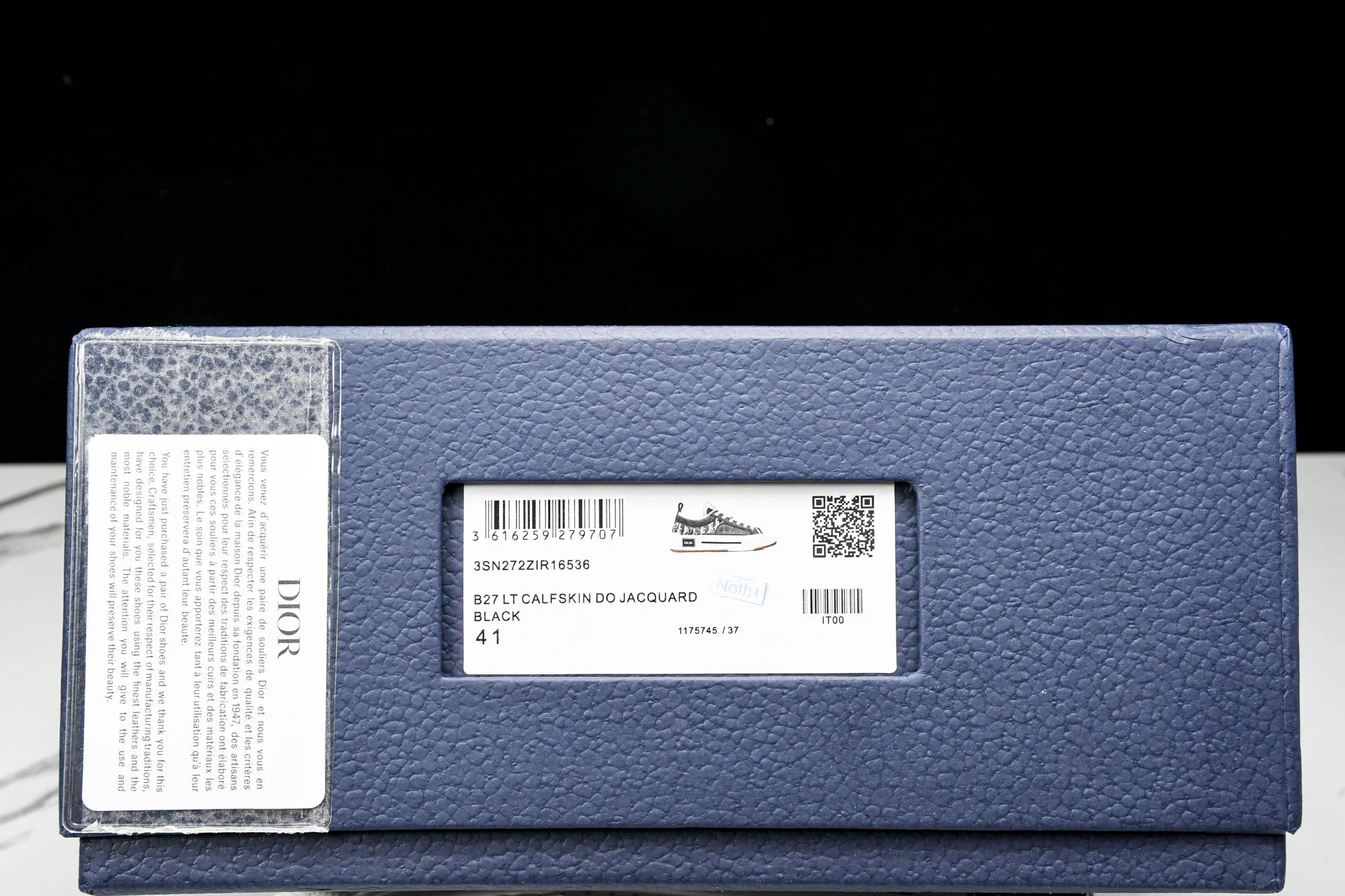 D1or B23 Low 'Oblique Black White'