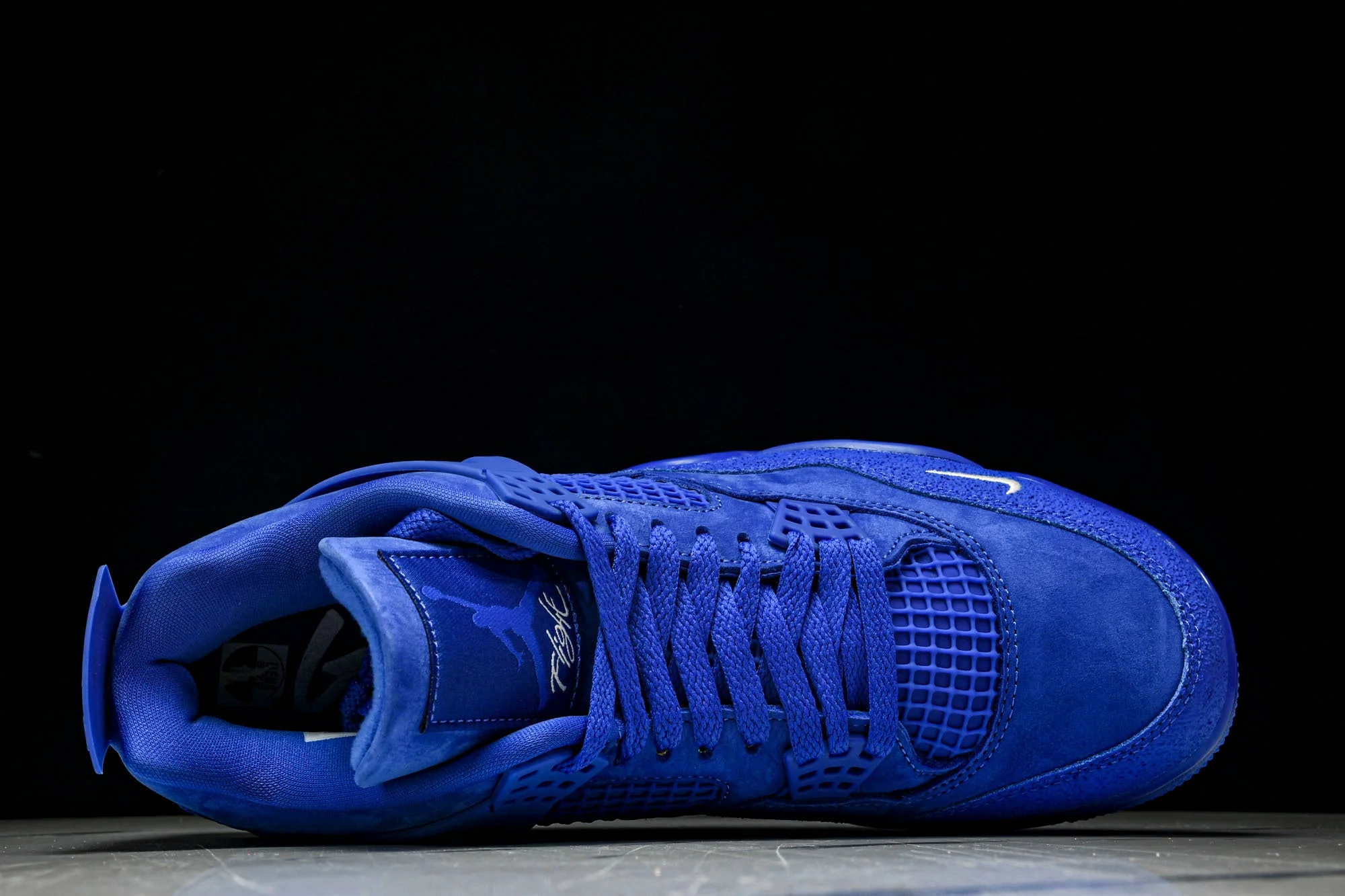 Nigel Sylvester x AJ4 Retro OG Brick by Brick 'Blue' (Unreleased)