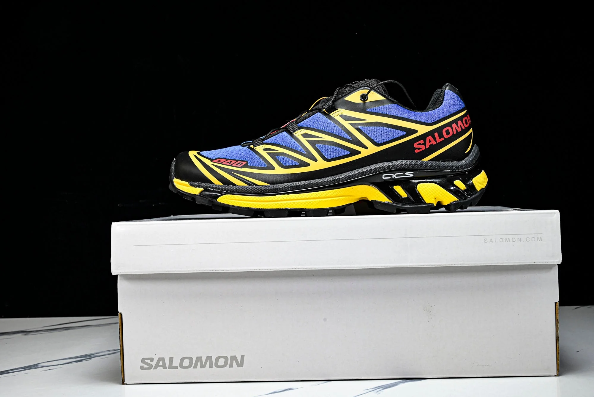 Salomon x JJJJound XT-6 'Nautical Blue Lemon'