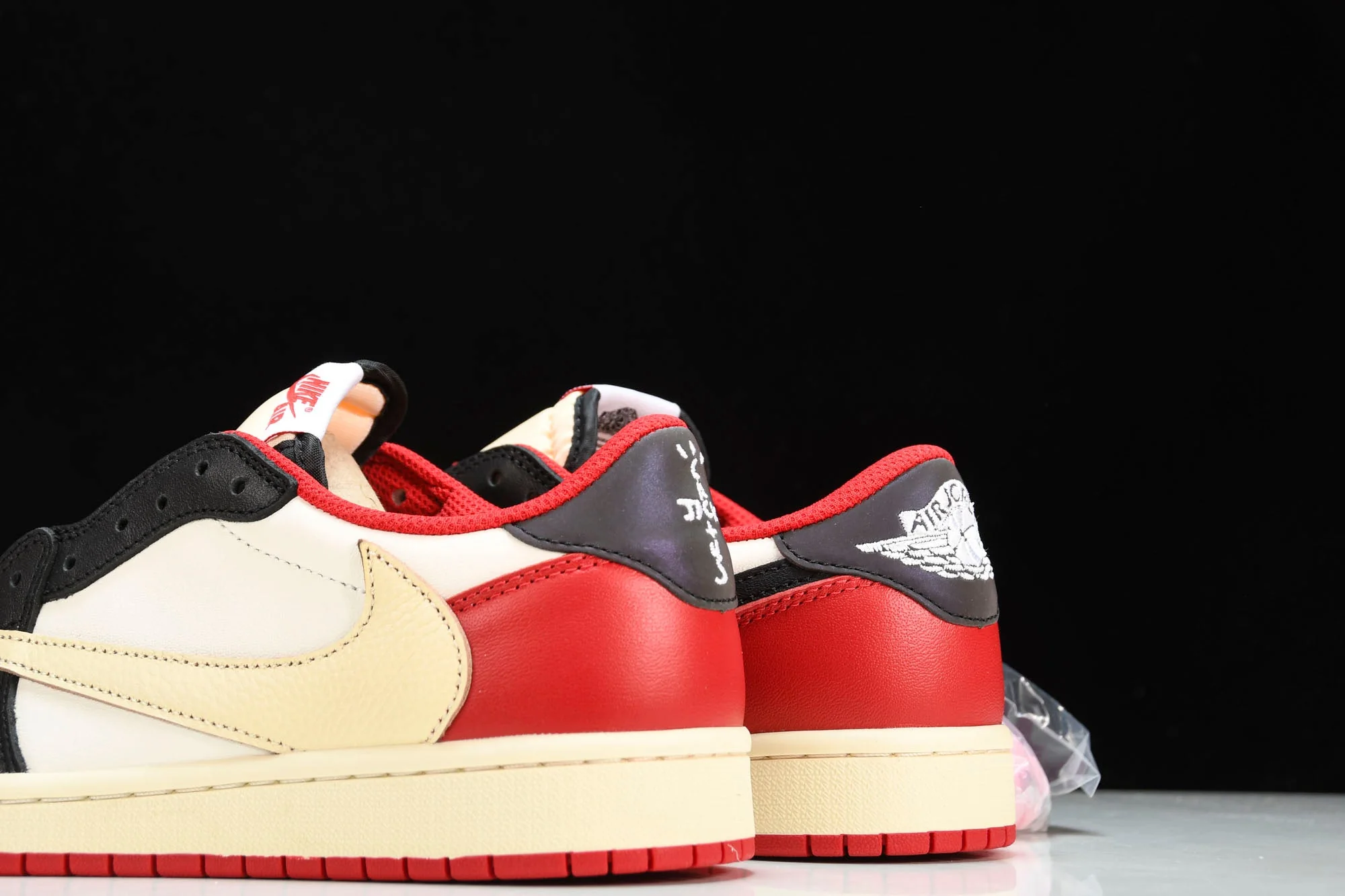 Travis Scott x AJ1 Low 'Red & Black' (Unreleased)