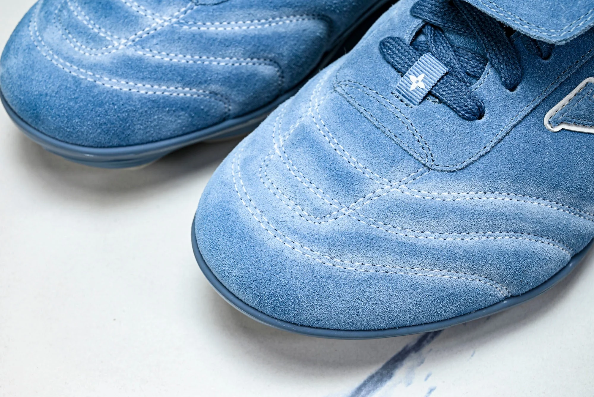 Louis Vuittоп Footprint Soccer Sneaker 'Blue Suede'