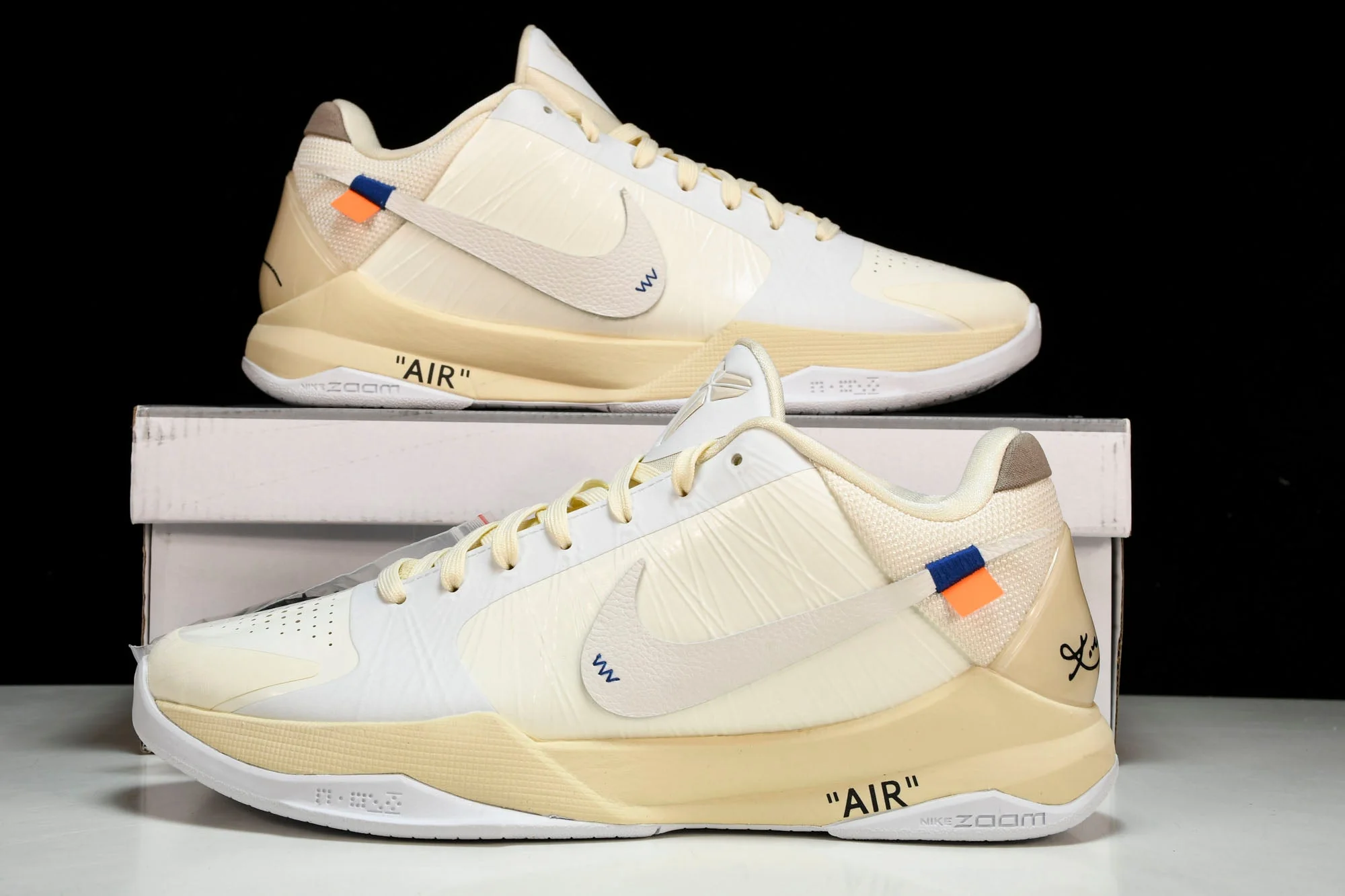 Kobe 5 Protro x Off-White 'White' (Unreleased PE)