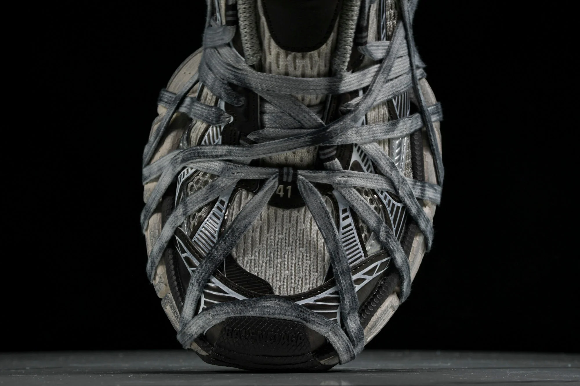 3XL Sneaker Extreme Lace 'Grey Brown'