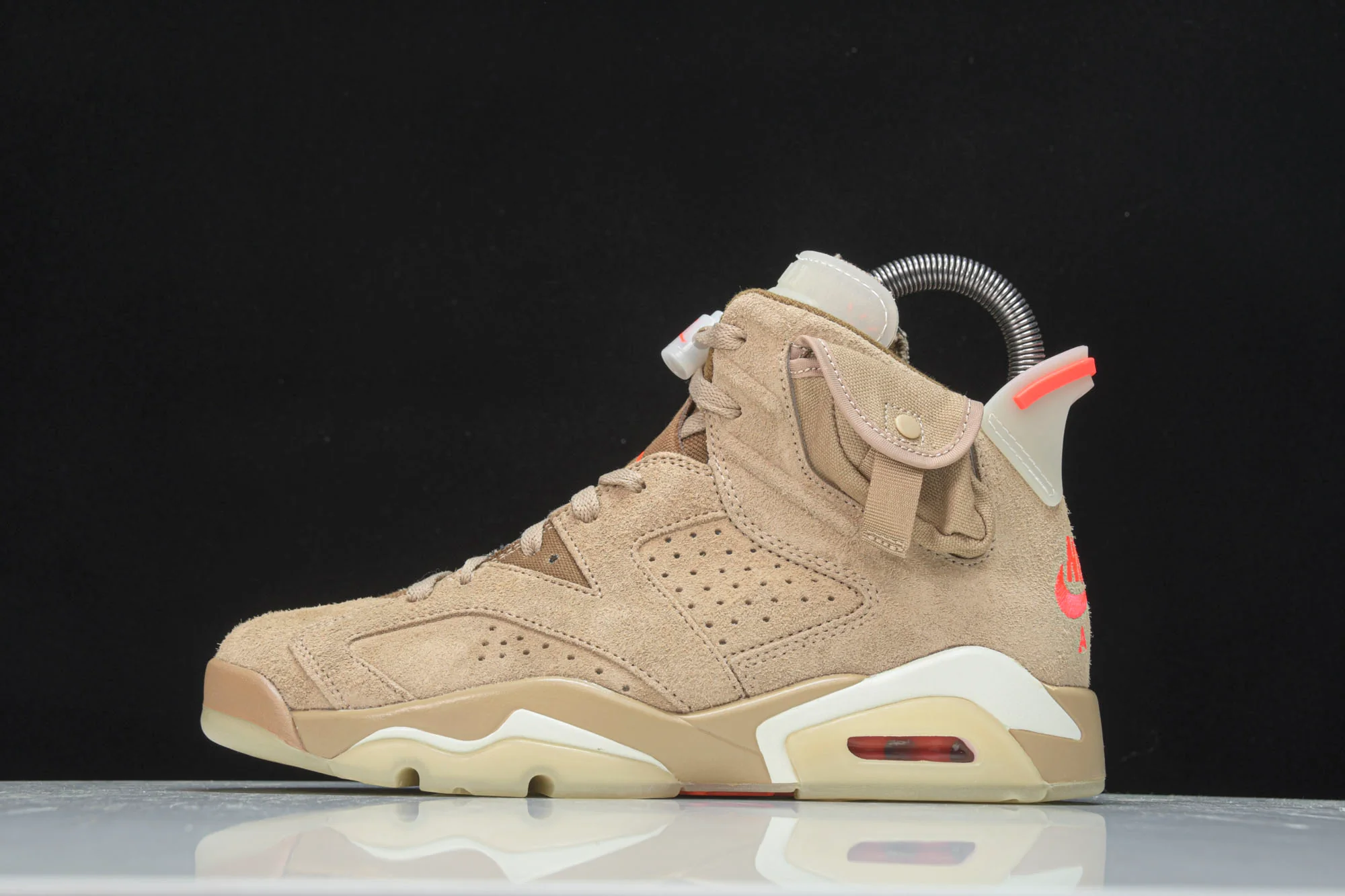 Travis Scott AJ6 Retro 'British Khaki'