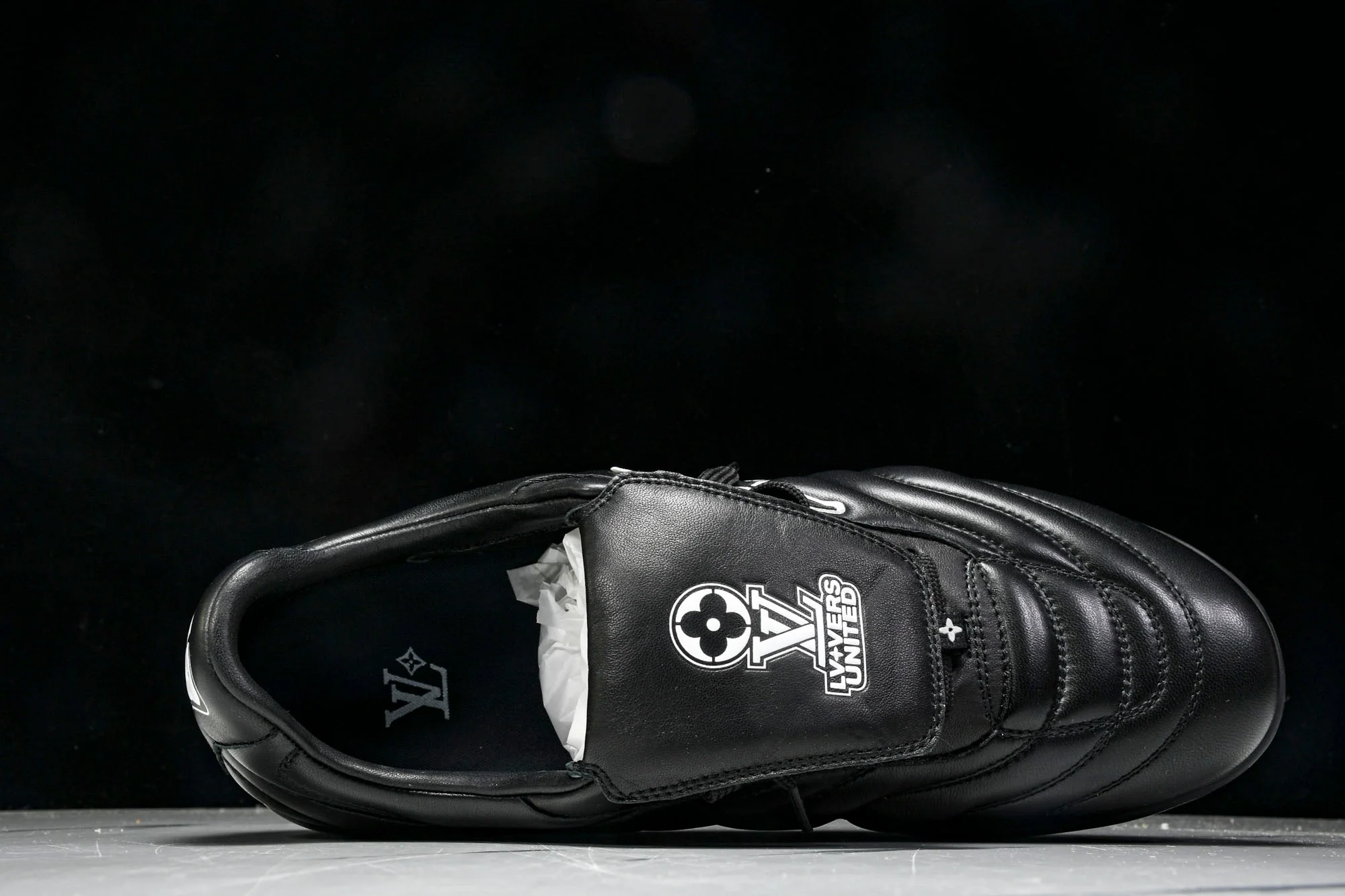 Louis Vuittоп Footprint Soccer Sneaker 'Black'