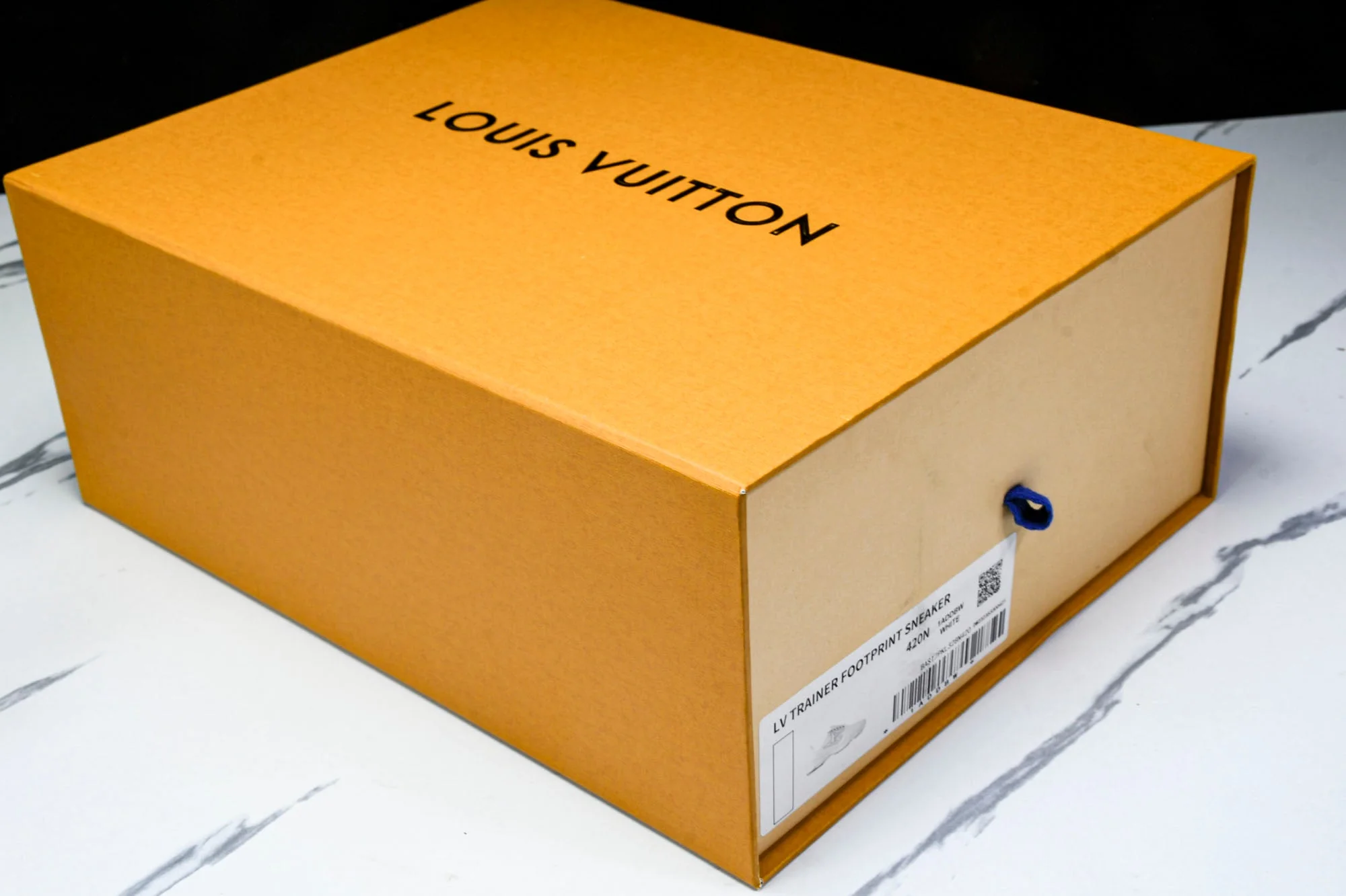 Louis Vuittоп Footprint Soccer Sneaker 'White'