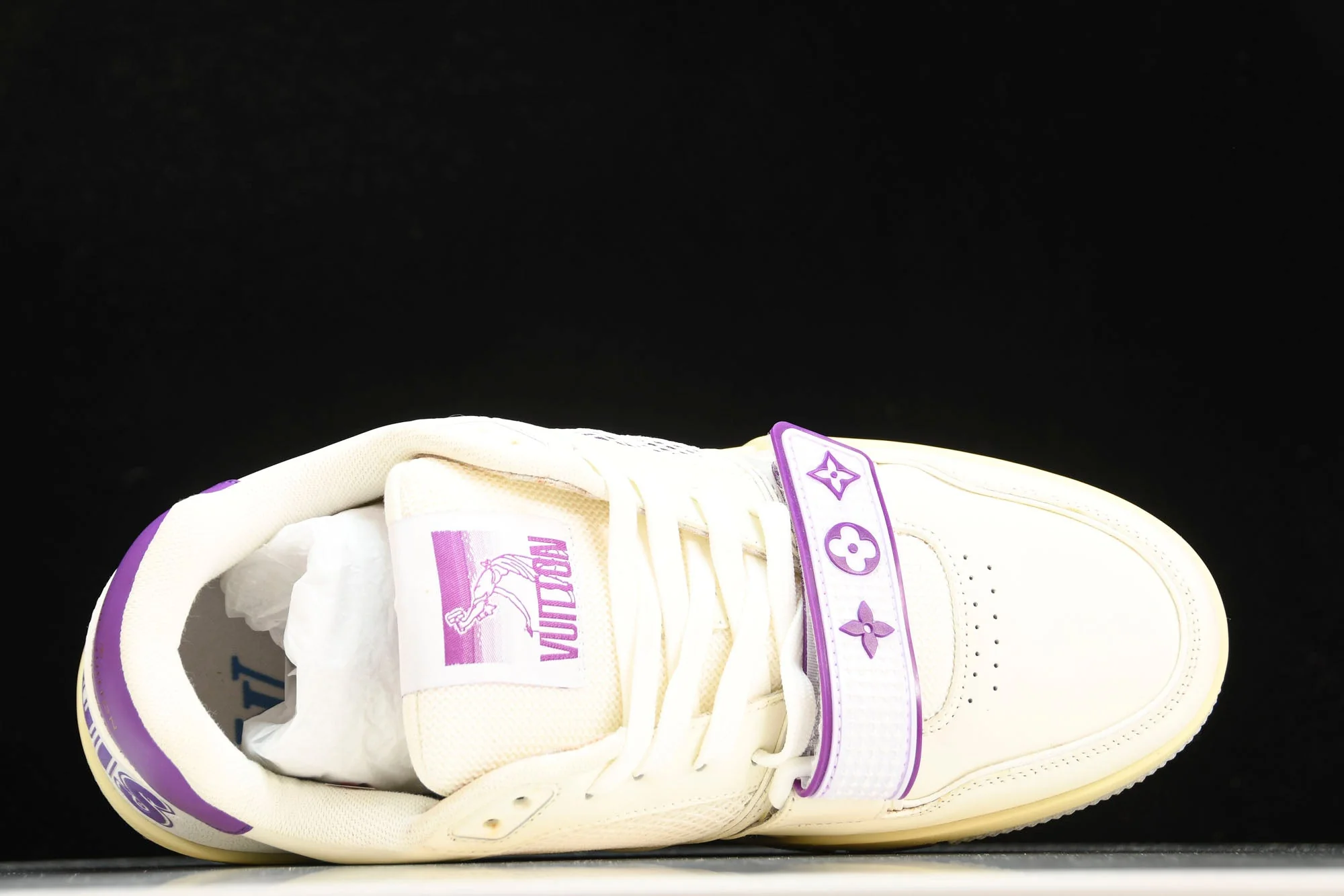 Louis Vuittоп Trainer Low Velcro Strap 'Violet Mesh'