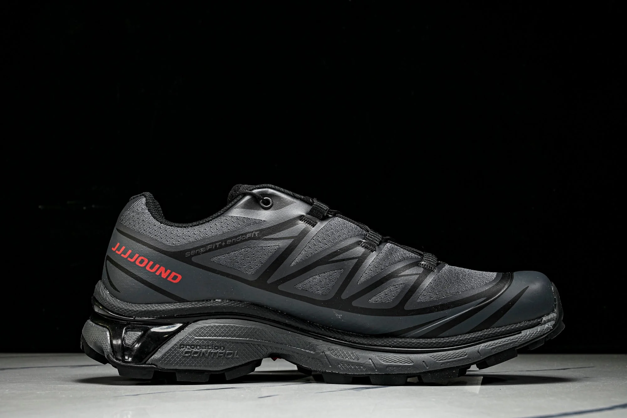 Salomon x JJJJound XT-6 'Black Fiery Red'
