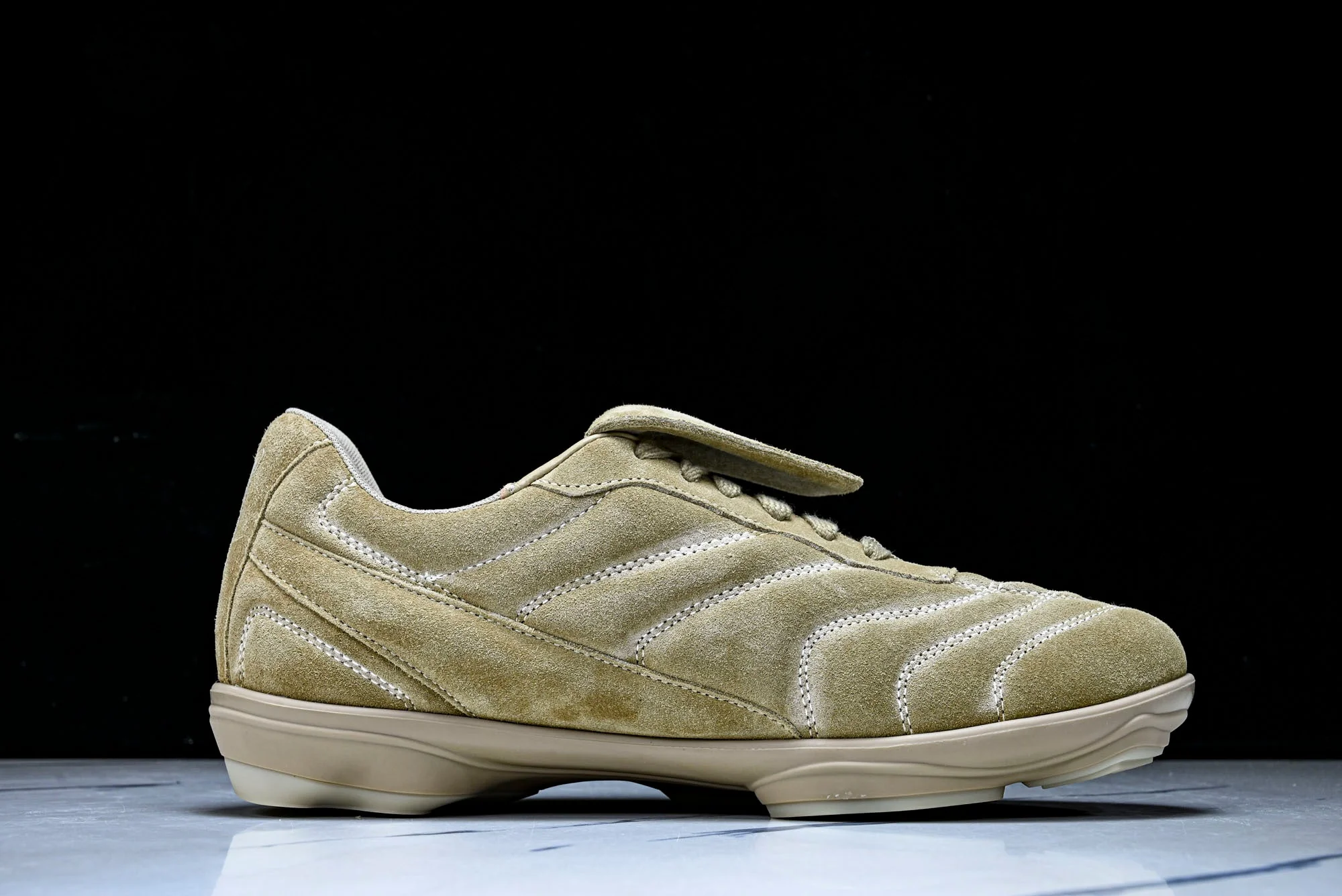 Louis Vuittоп Footprint Soccer Sneaker 'Beige Suede'