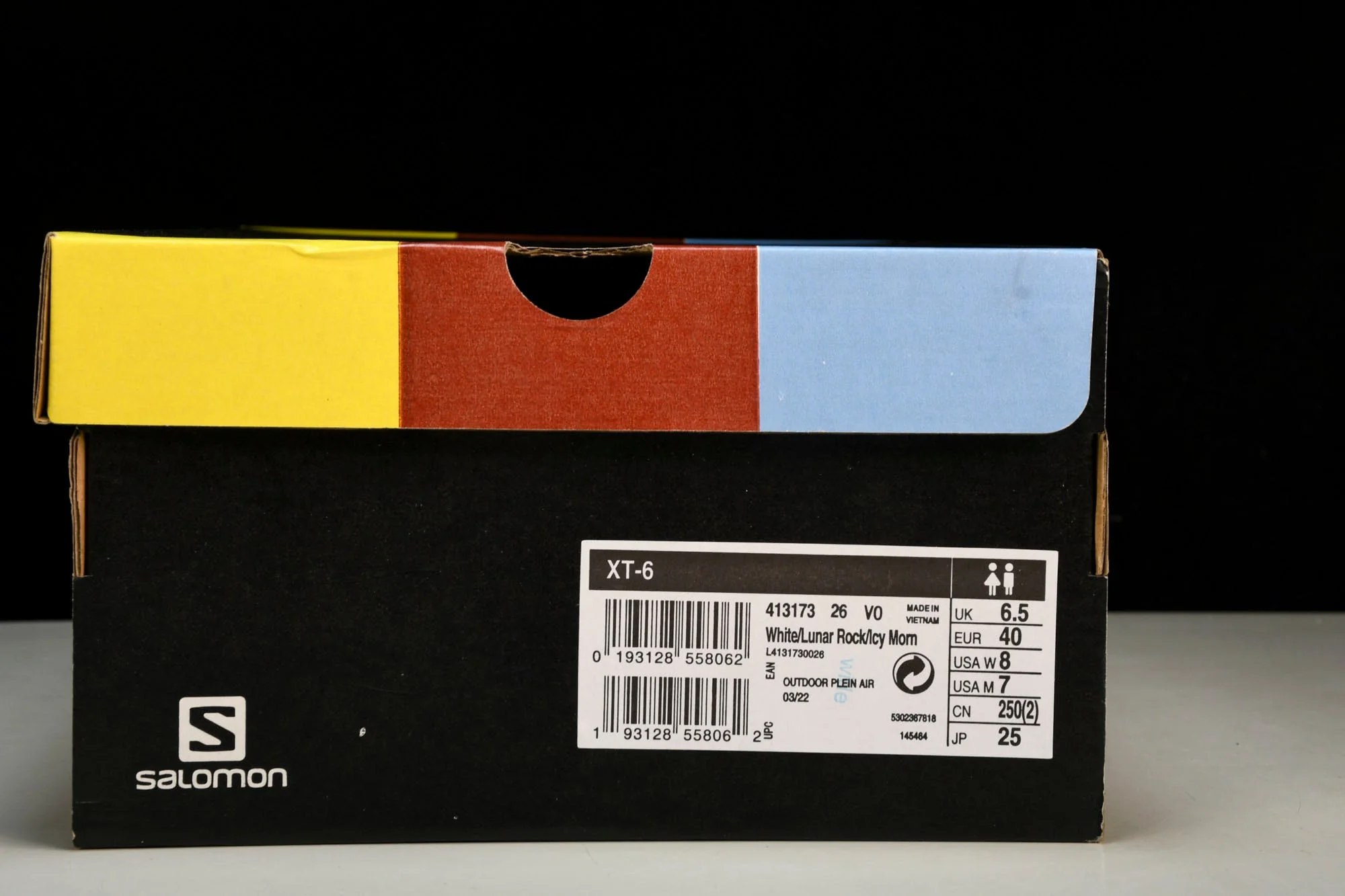 Salomon XT-6 'White Icy Morn'