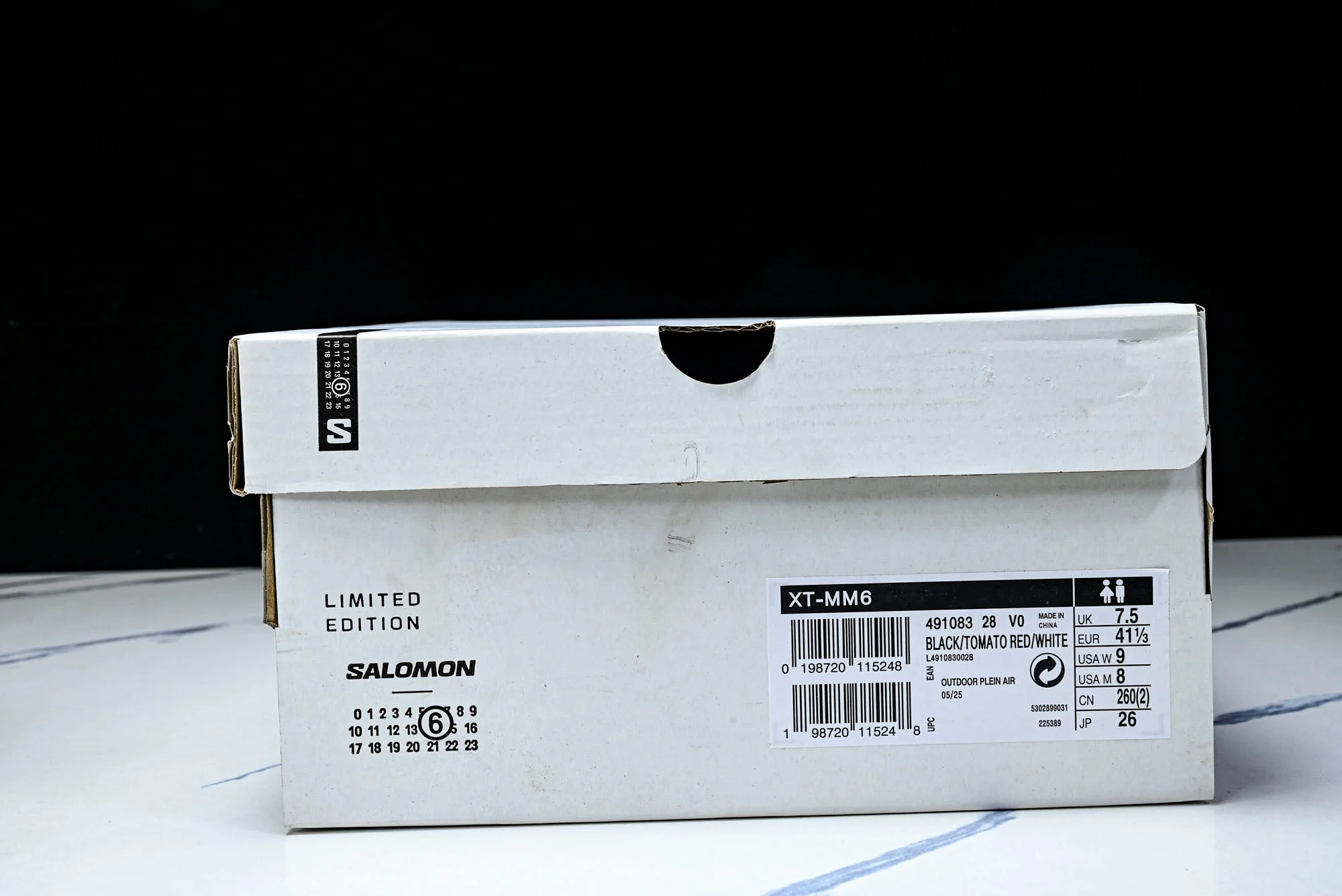 Salomon x Maison Margiela XT-MM6 'Black Cherry Tomato'