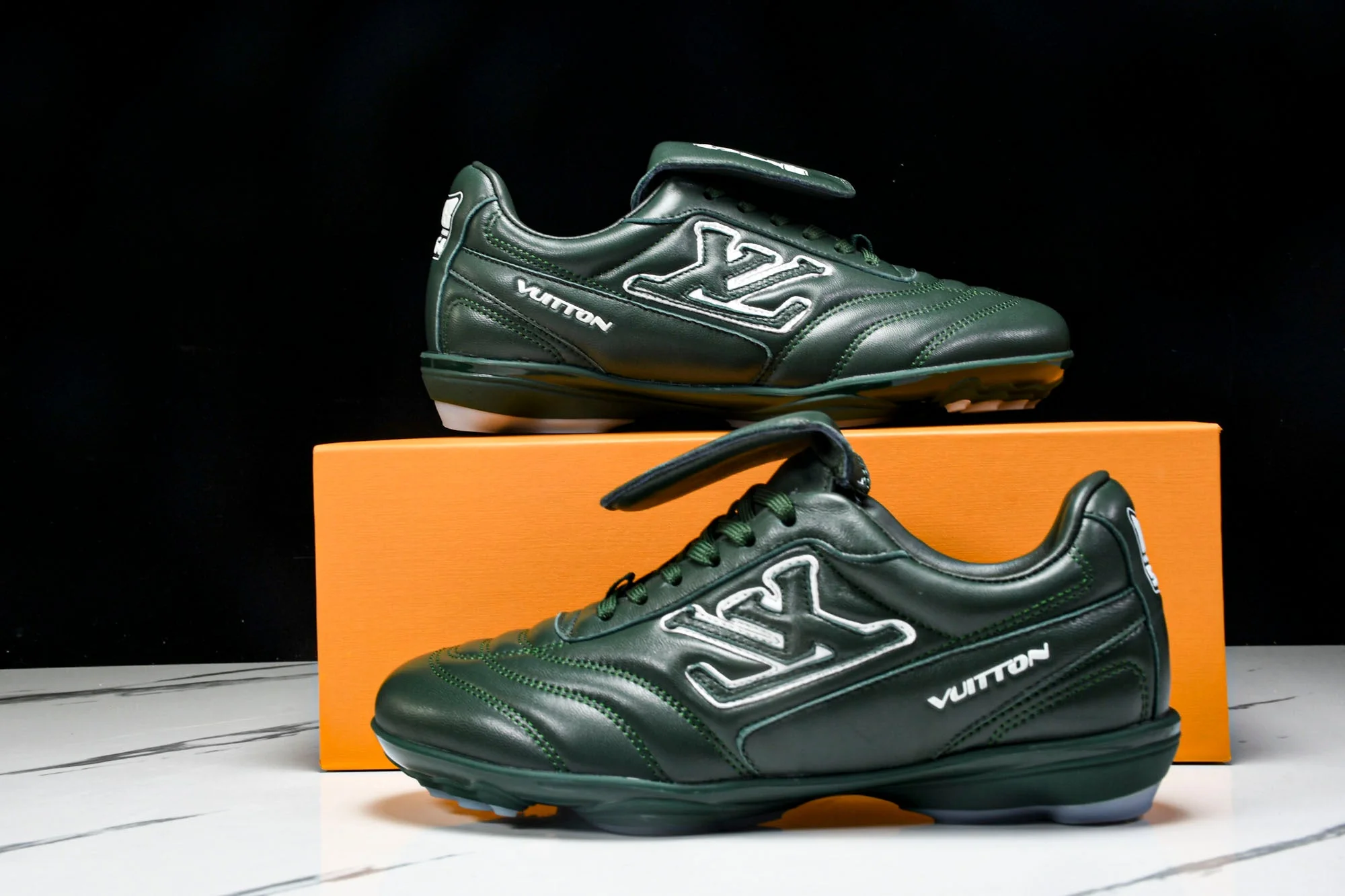 Louis Vuittоп Footprint Soccer Sneaker 'Green'