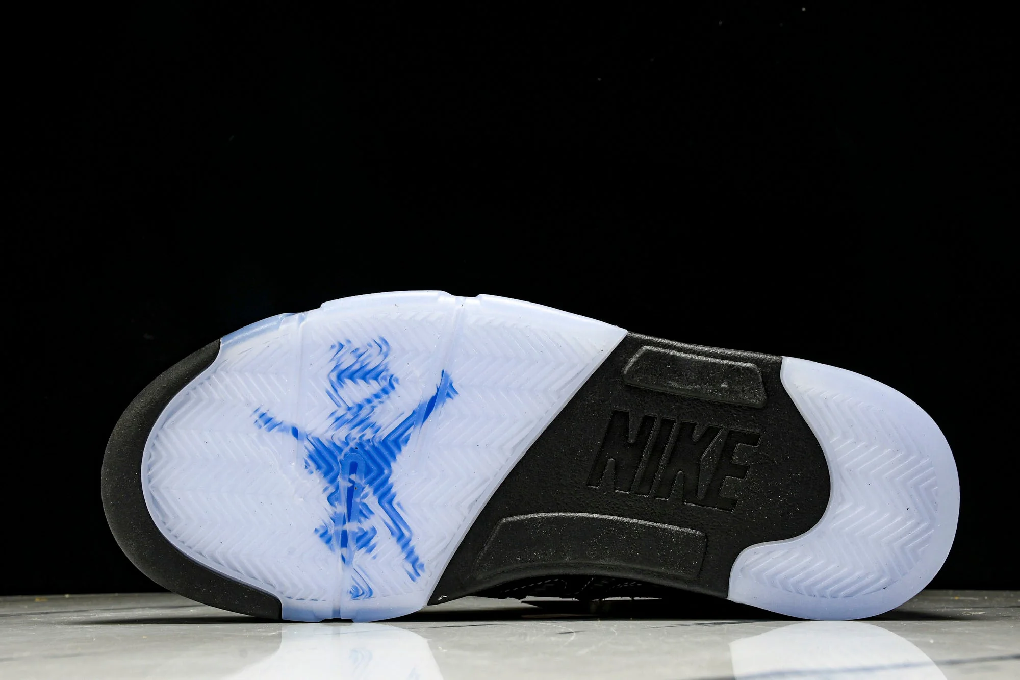 AJ5 Retro x Awake NY 'Black Racer Blue'