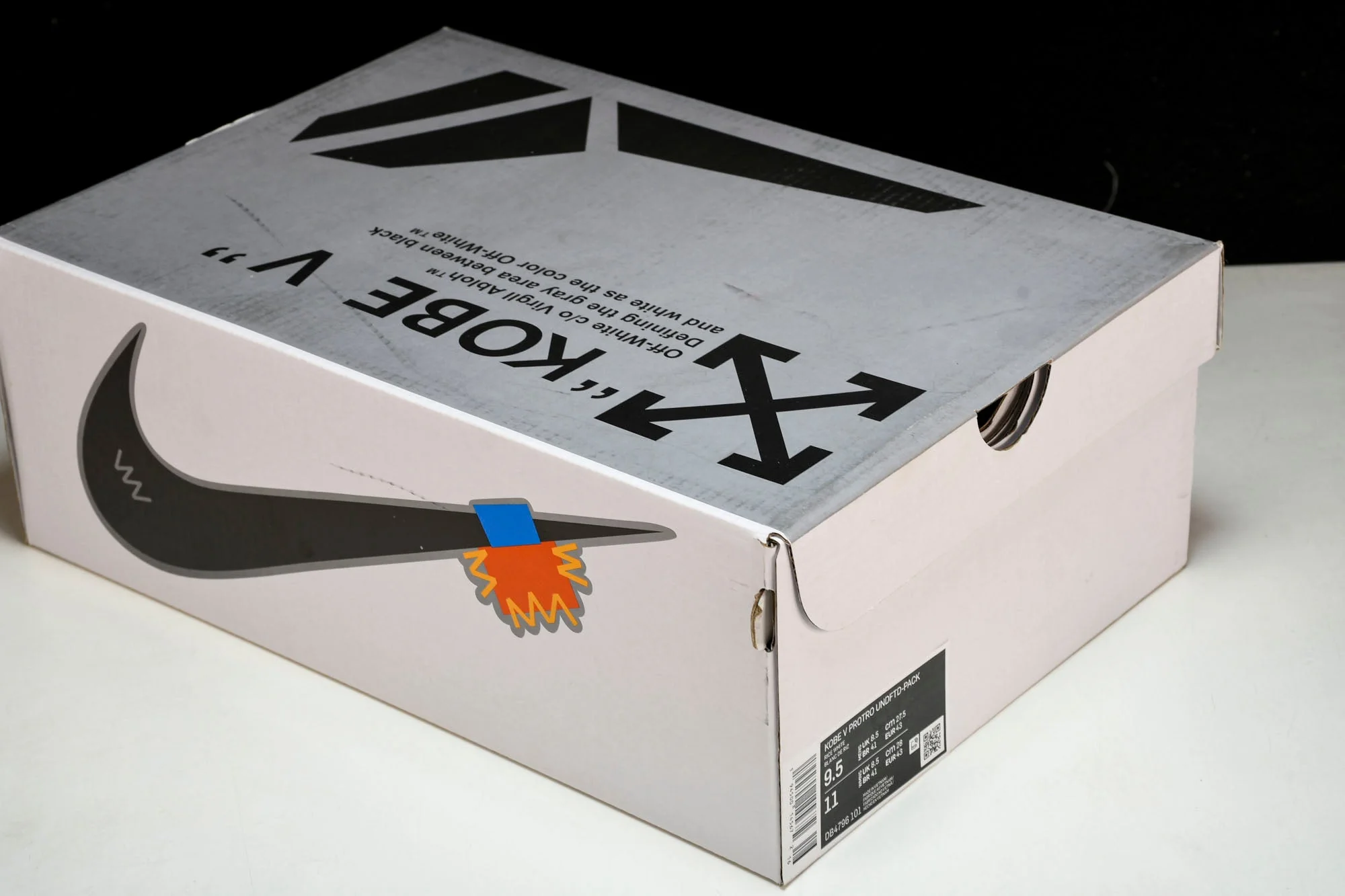 Kobe 5 Protro x Off-White 'White' (Unreleased PE)