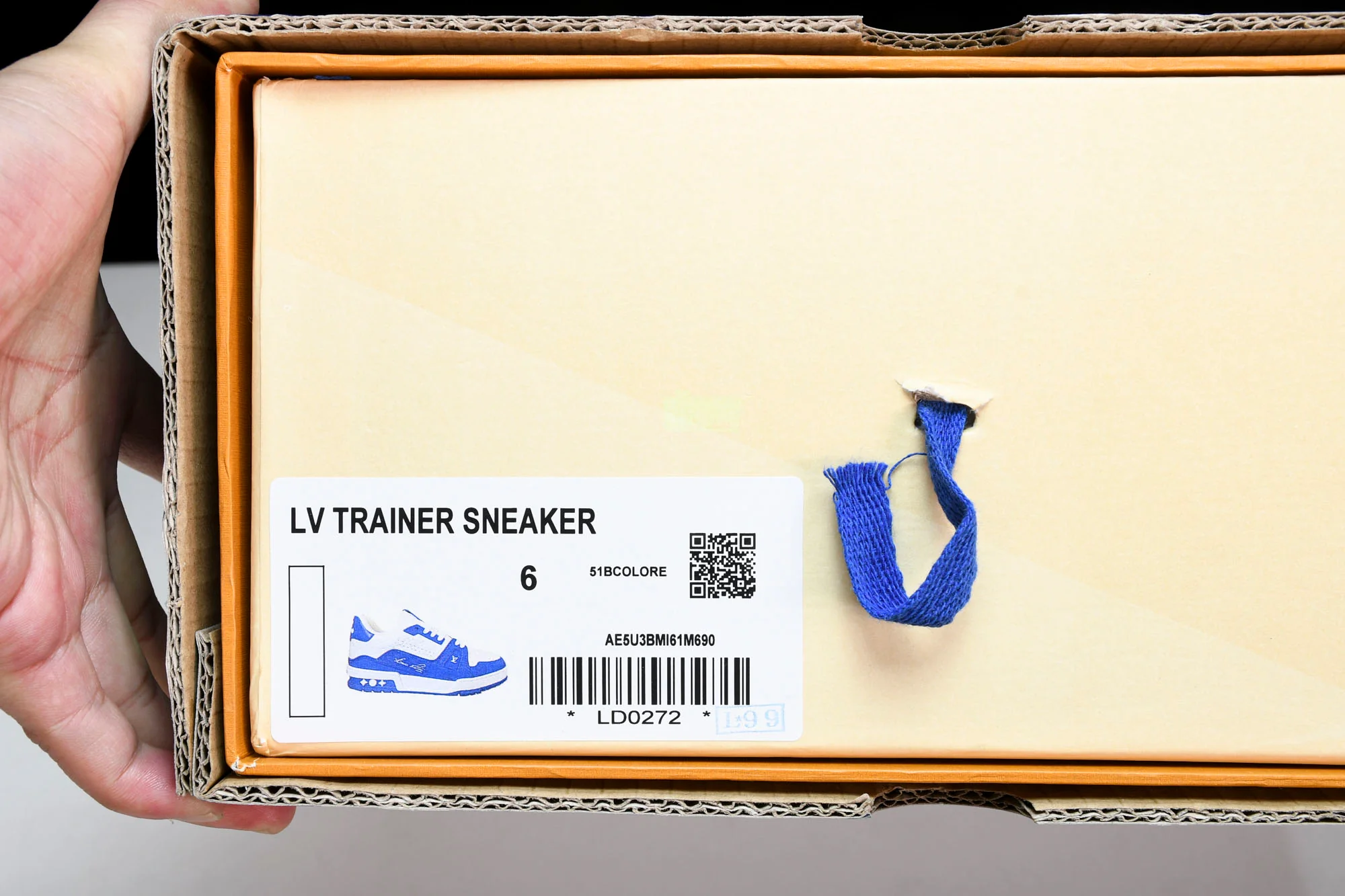 Louis Vuittоп Trainer Low 'Signature Blue'