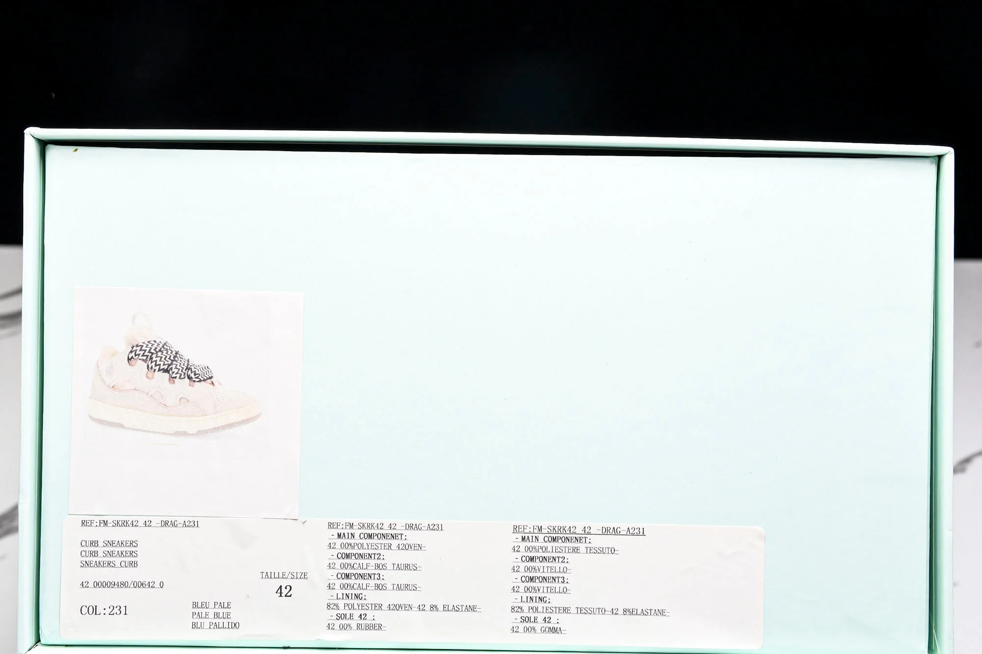 Lanvin Curb Sneaker 'Pink'