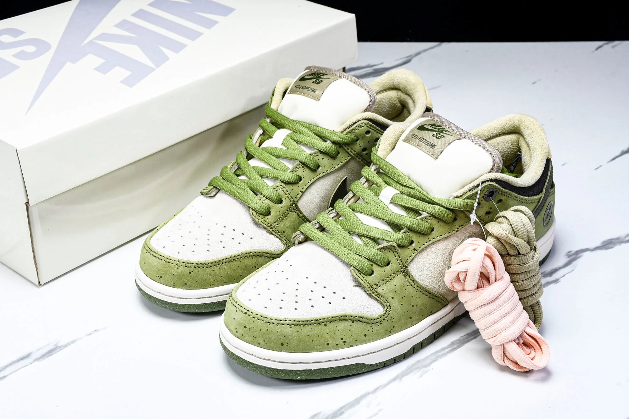 SB Dnk Low x Yuto Horigome 'Asparagus Matcha'
