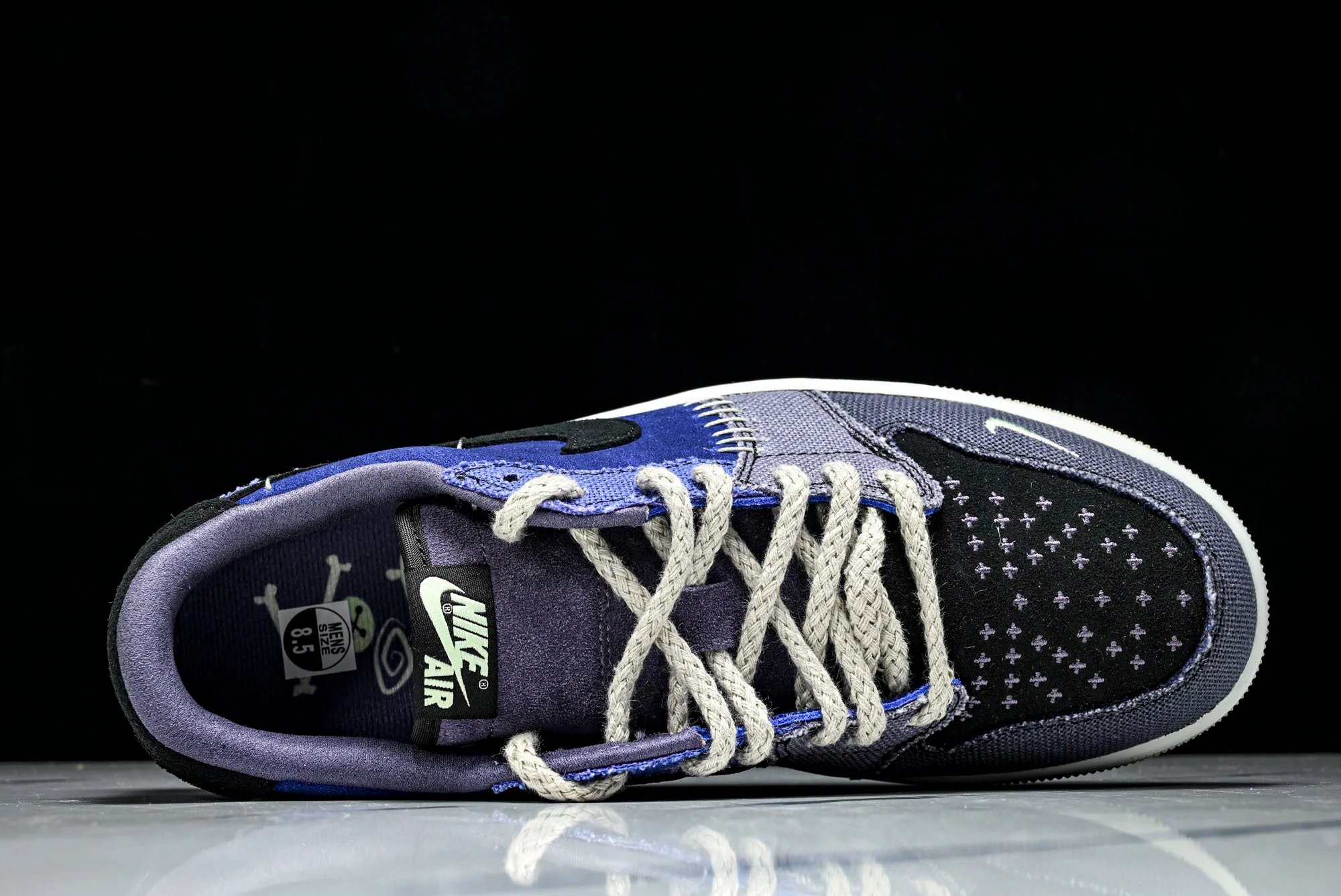 Zion Williamson x AJ1 Retro Low OG 'Voodoo Alternate'