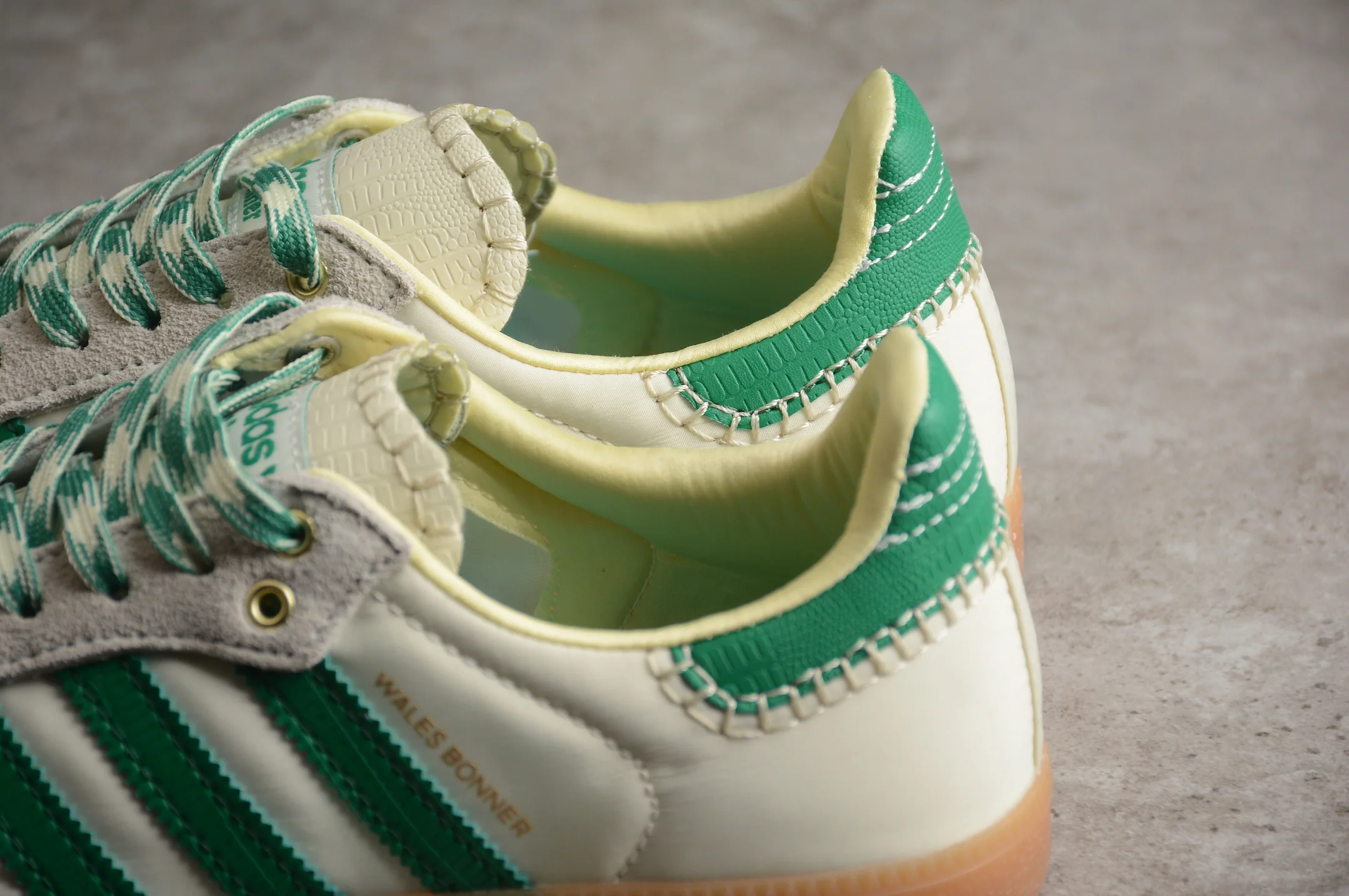 Samba x Wales Bonner Cream Green