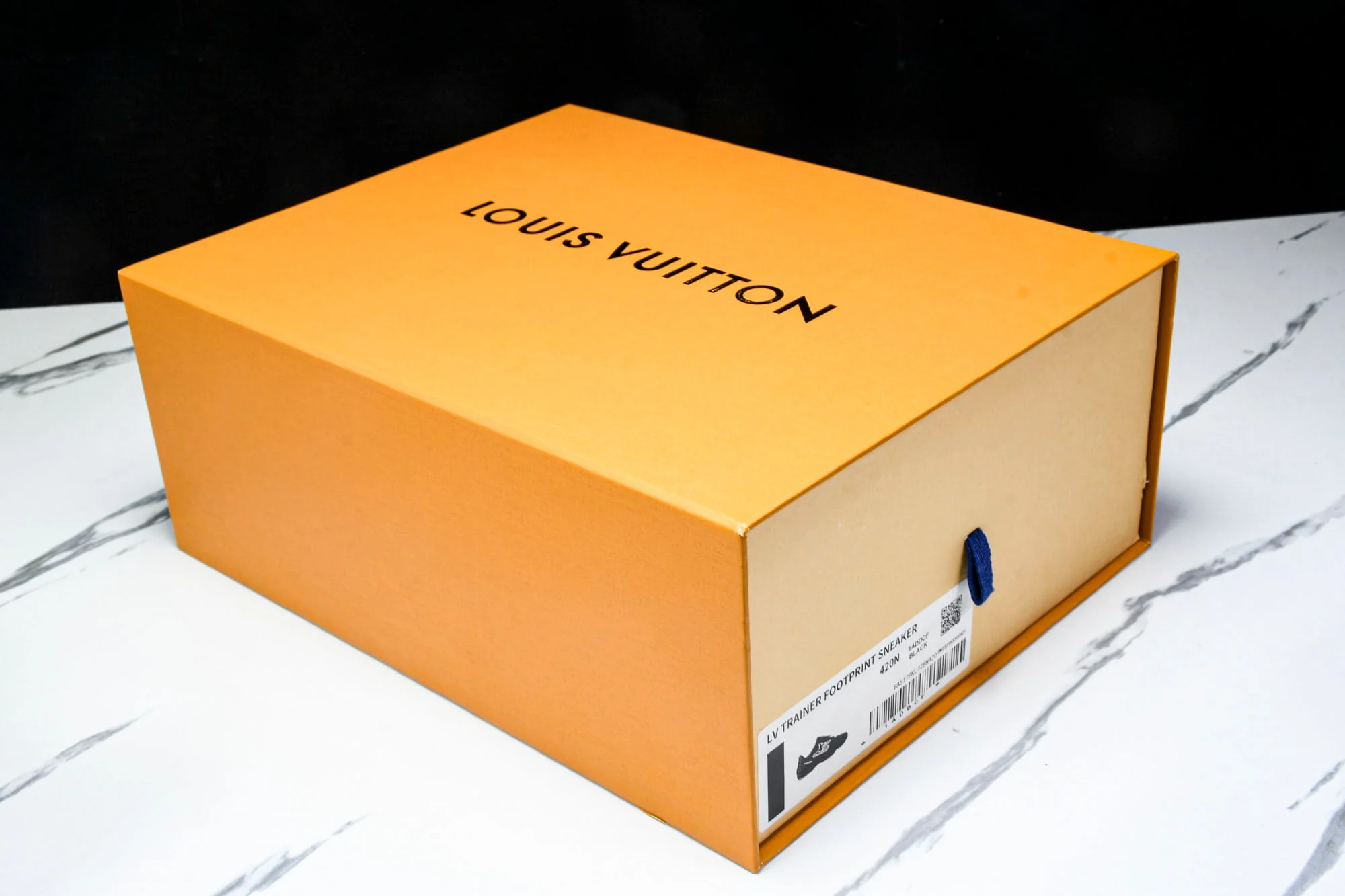 Louis Vuittоп Footprint Soccer Sneaker 'Black'