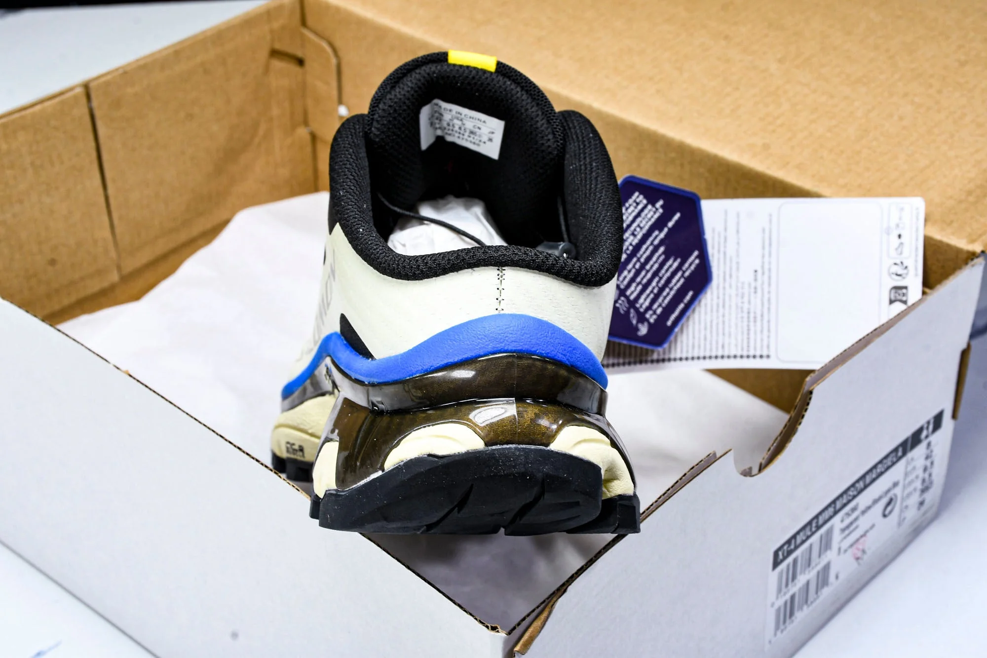 Salomon x MM6 Maison Margiela XT-4 Mule 'Transparent Yellow Shale'