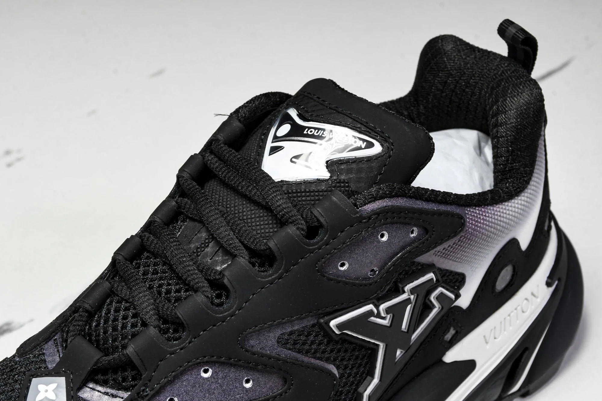 Louis Vuittоп Runner Tatic Sneaker 'Black White'