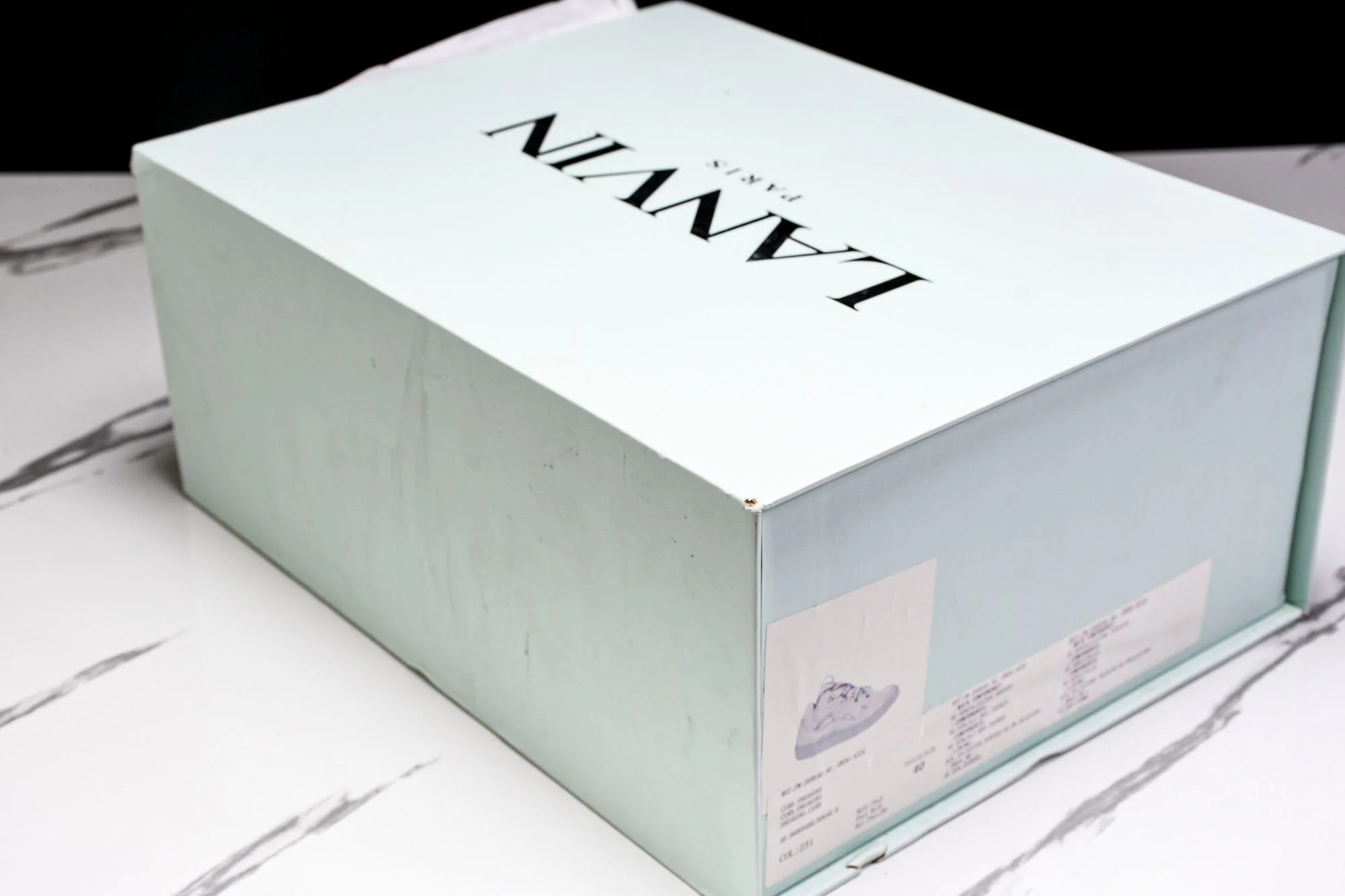 Lanvin Curb Sneaker 'Grey Extreme Laces'