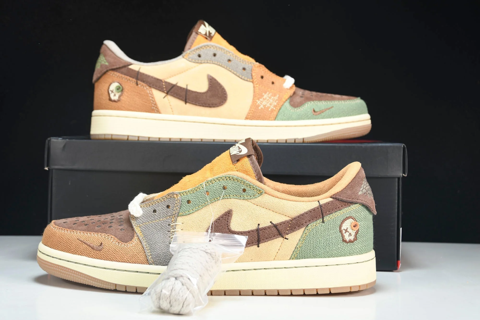 Zion Williamson x AJ1 Retro Low OG 'Voodoo'