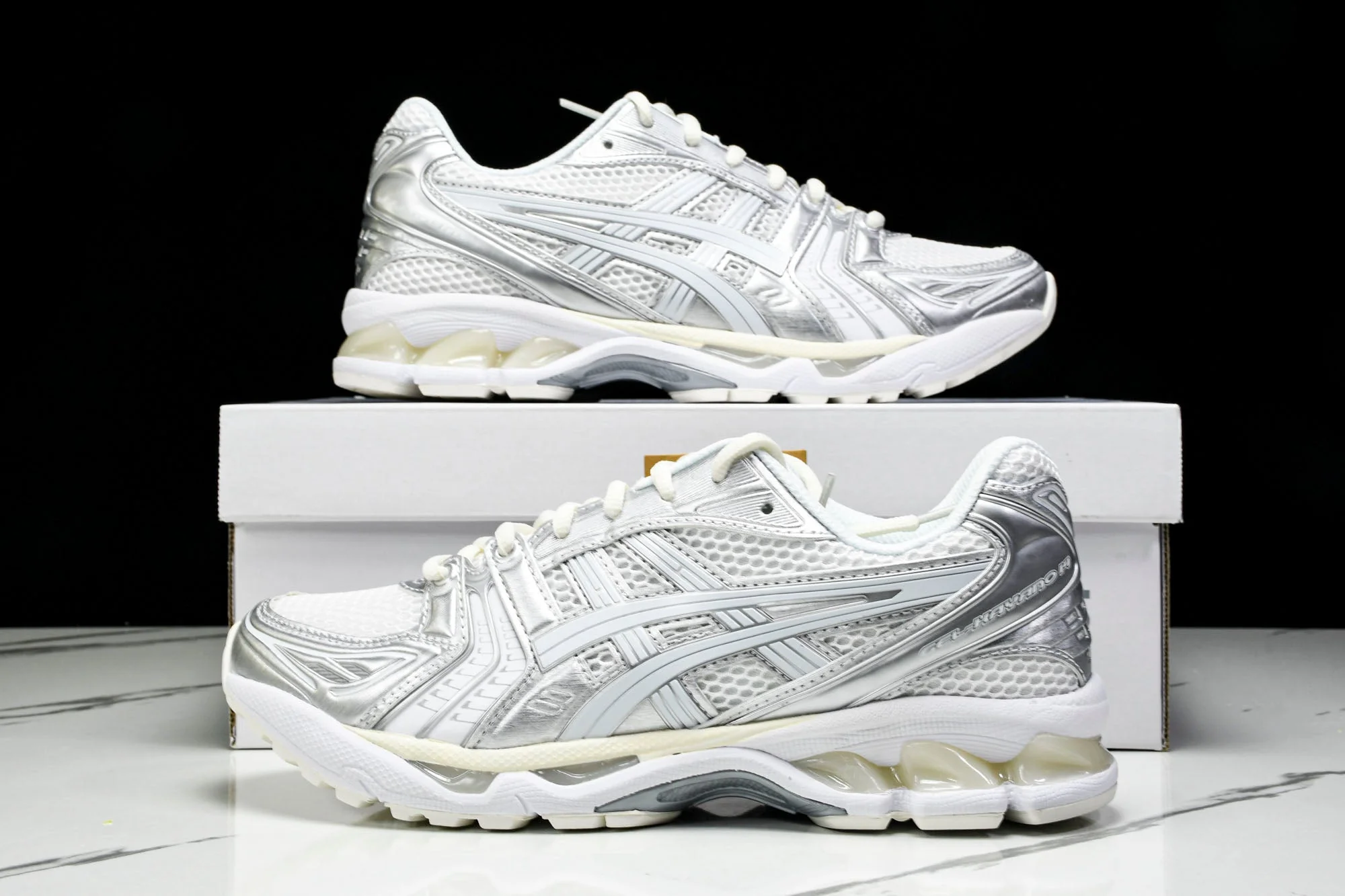 ASICS Gel-Kayano 14 x JJJJound 'Silver White'