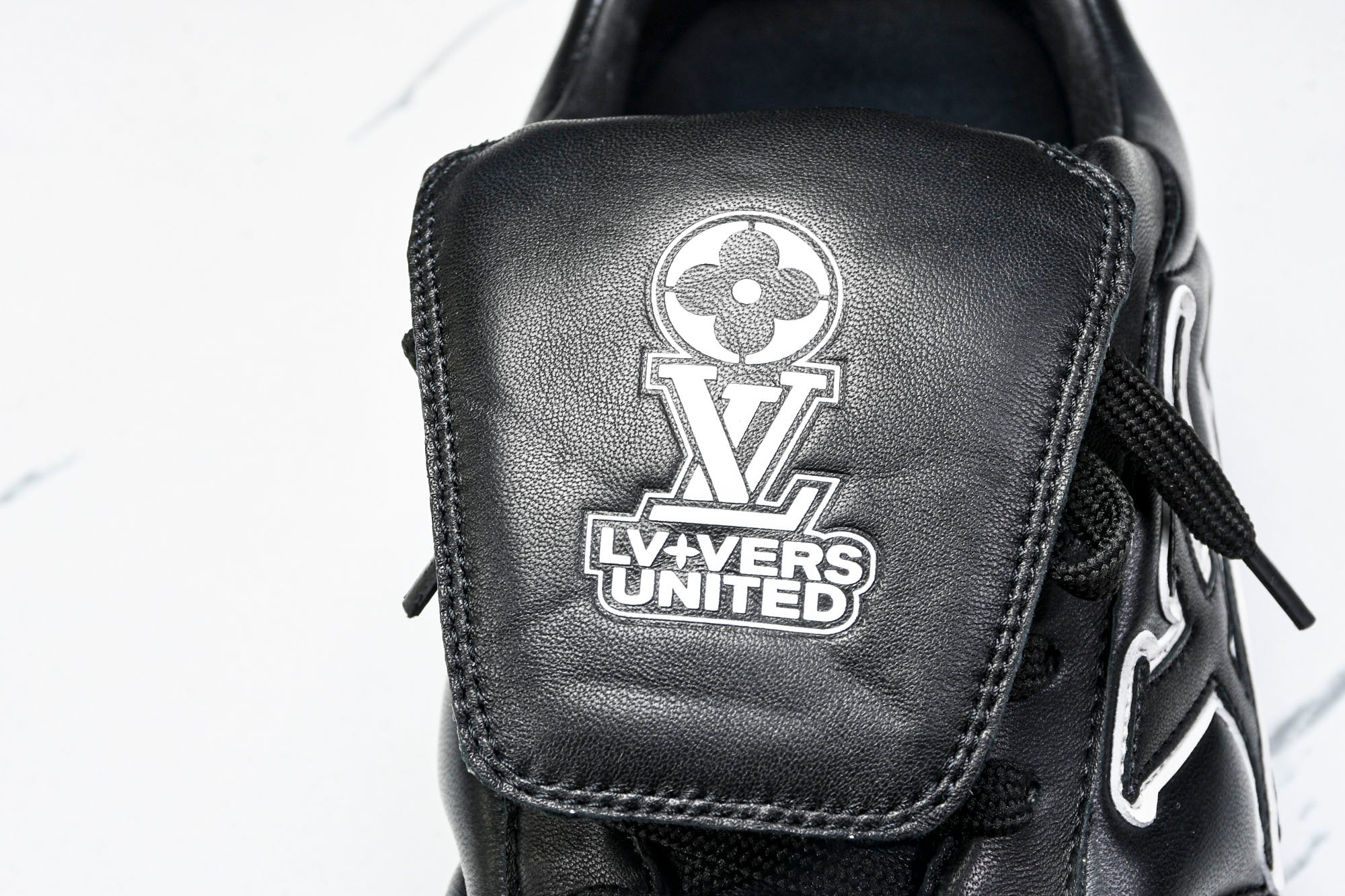 Louis Vuittоп Footprint Soccer Sneaker 'Black'